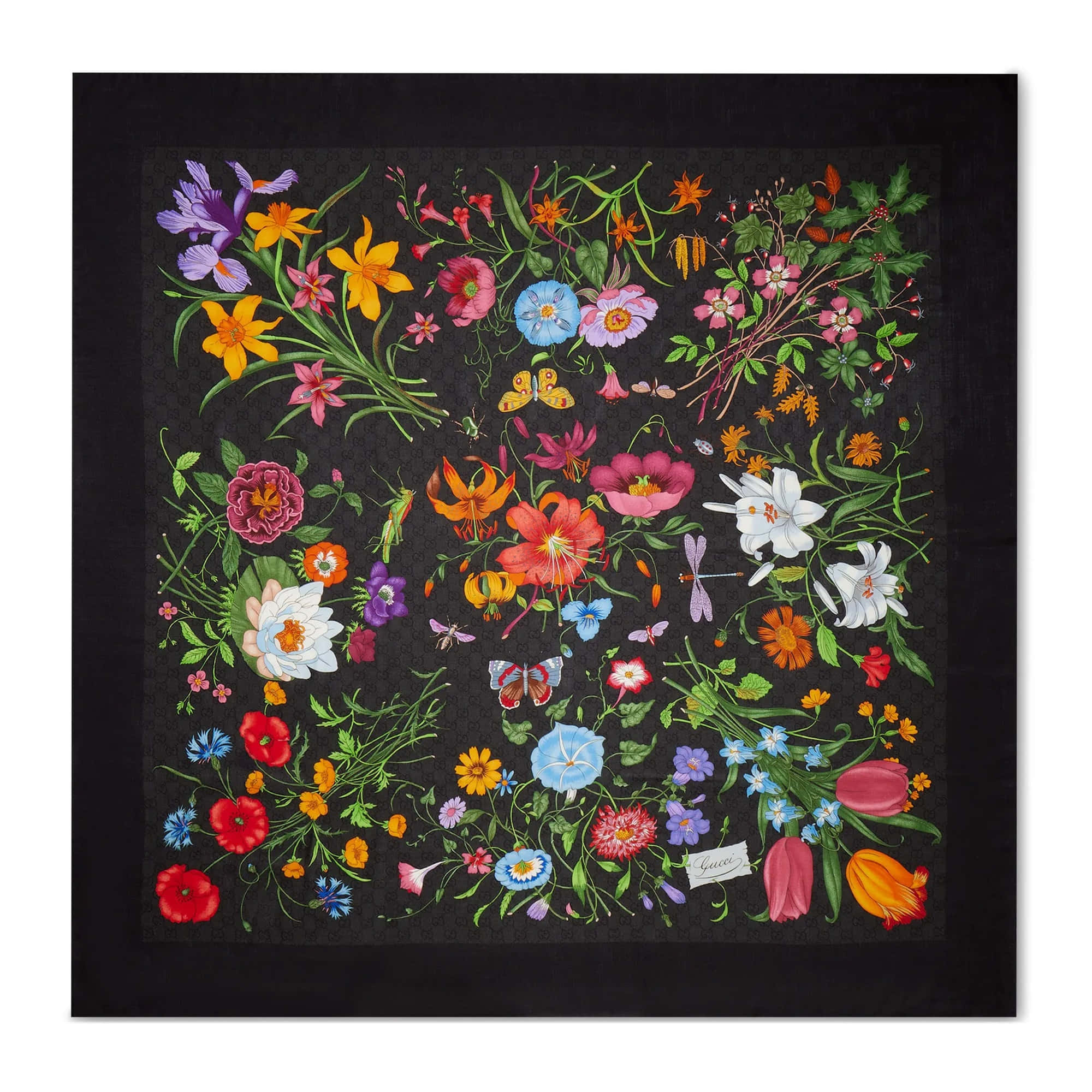 Gucci Printed GG Shawl
