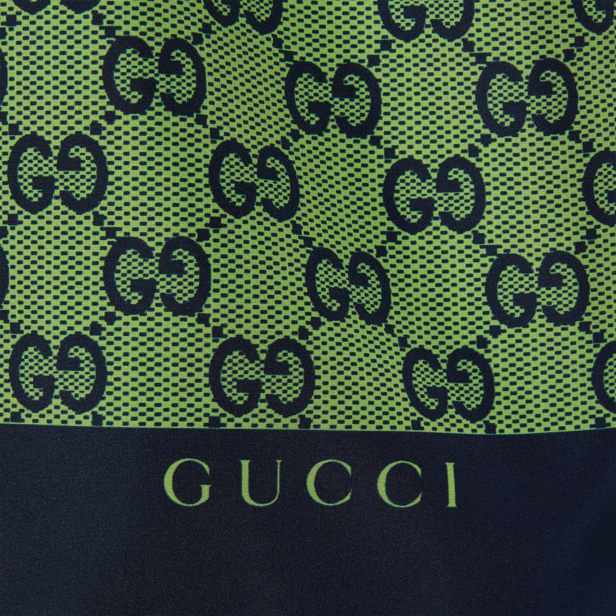 Gucci Printed Poplin Tech Swim Shorts