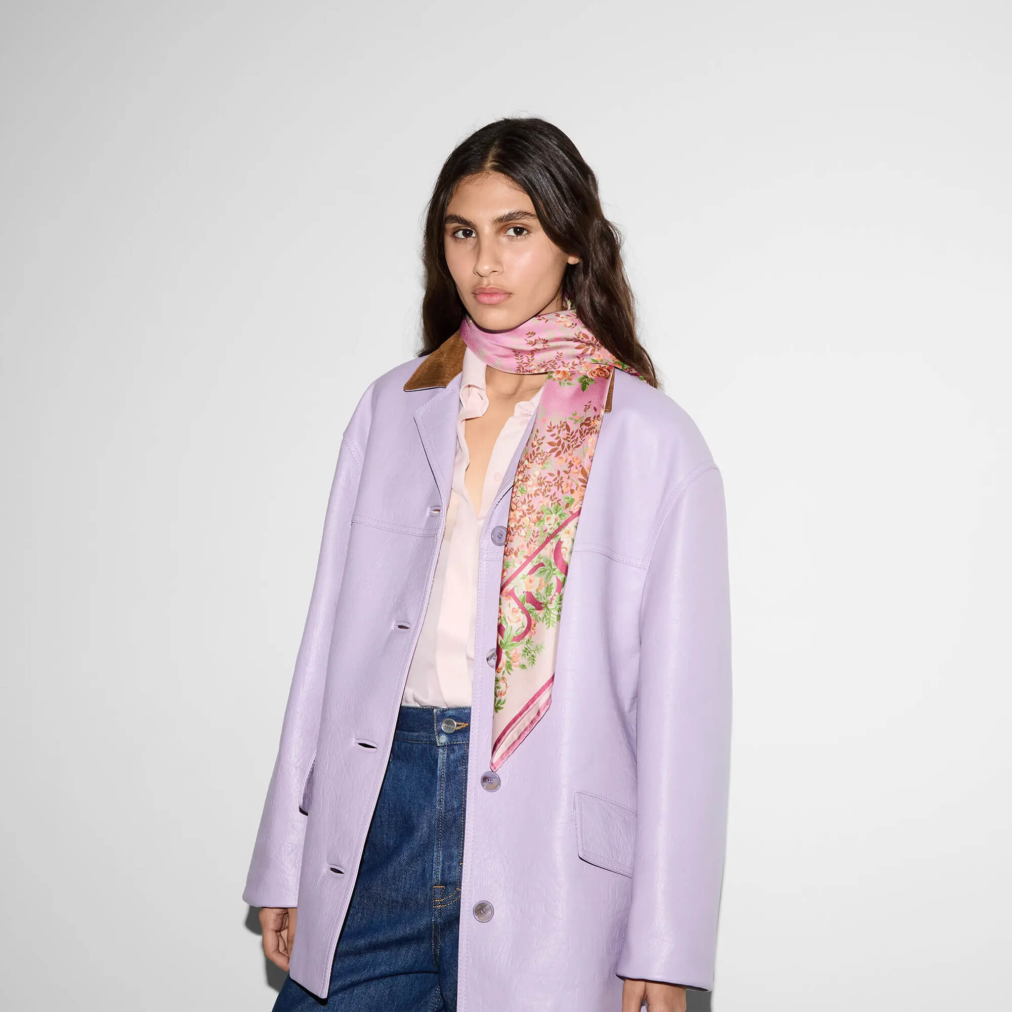 Gucci Printed Silk Carré