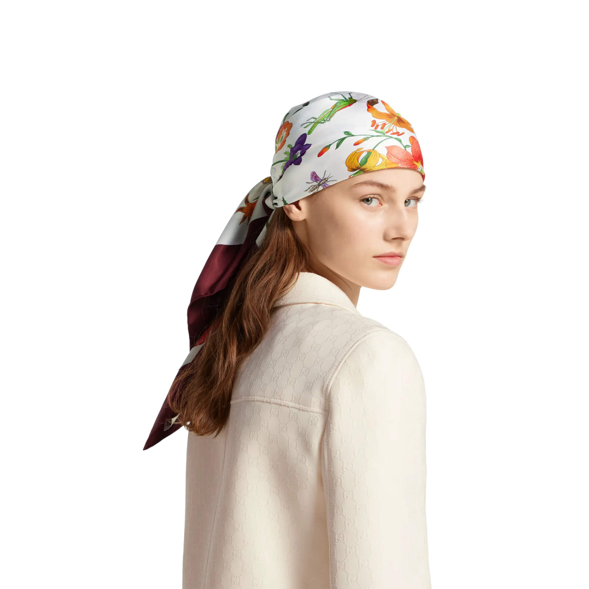 Gucci Printed Silk Twill Carré