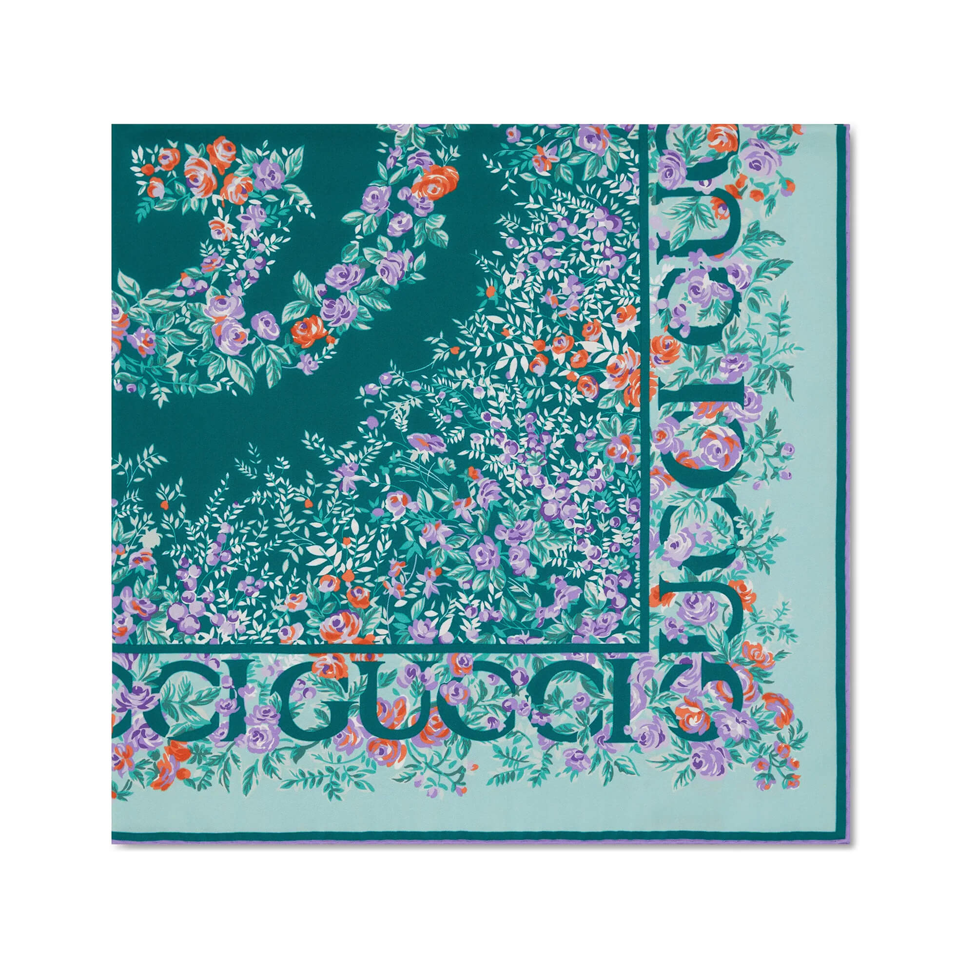 Gucci Printed Silk Twill Carré