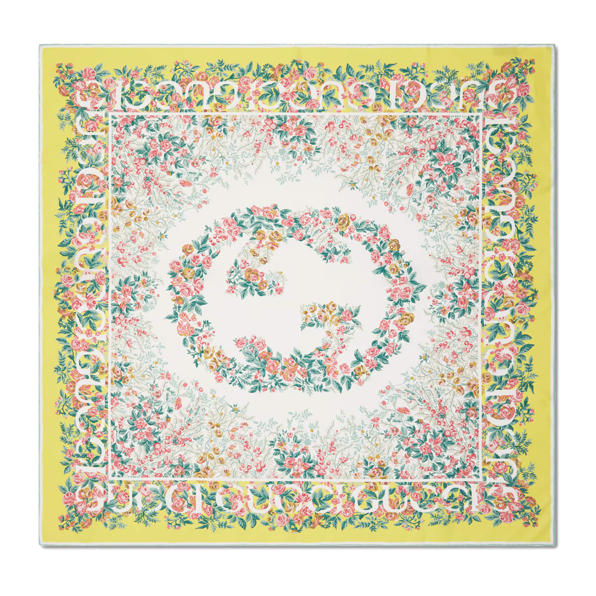 Gucci Printed Silk Twill Carré