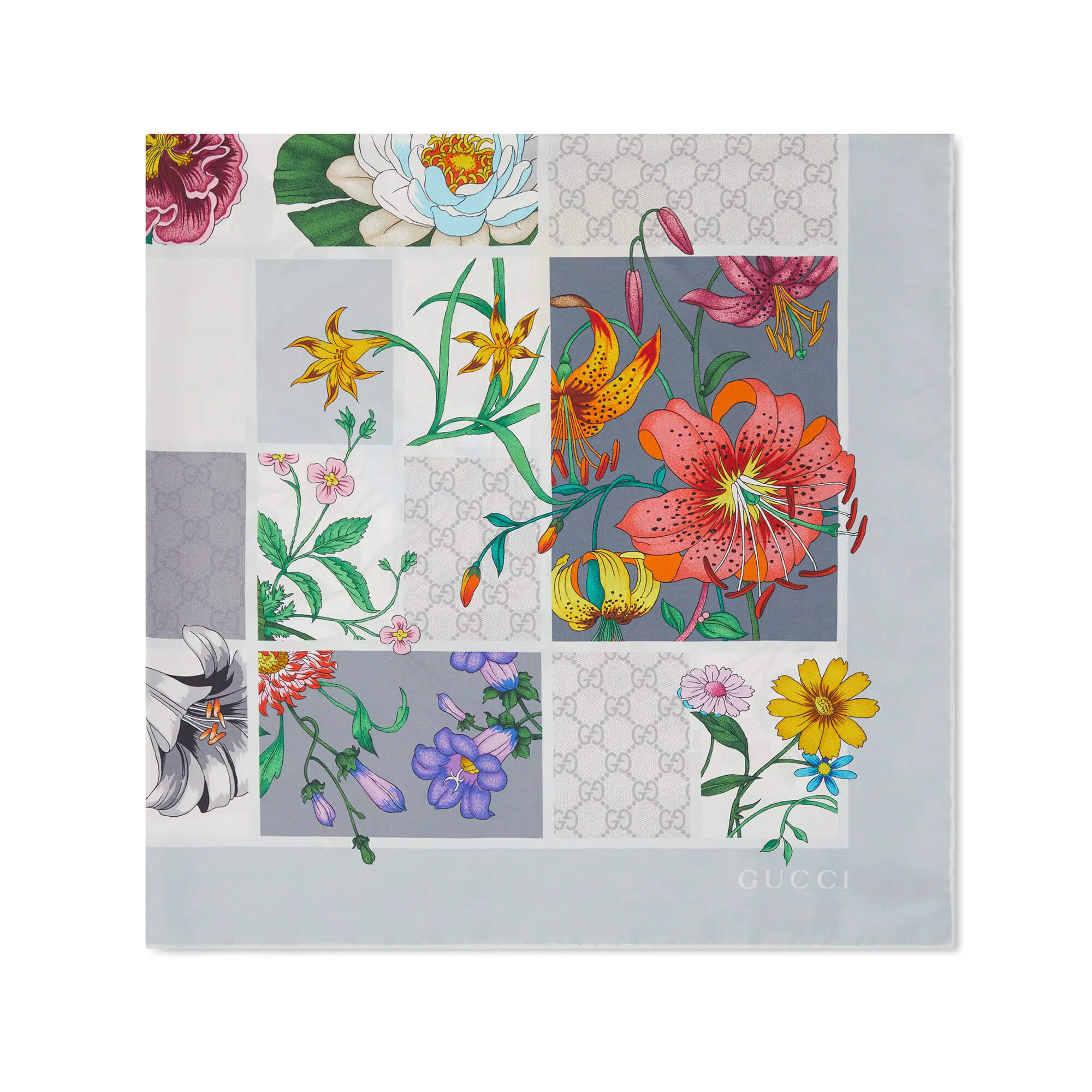 Gucci Printed Silk Twill Carré