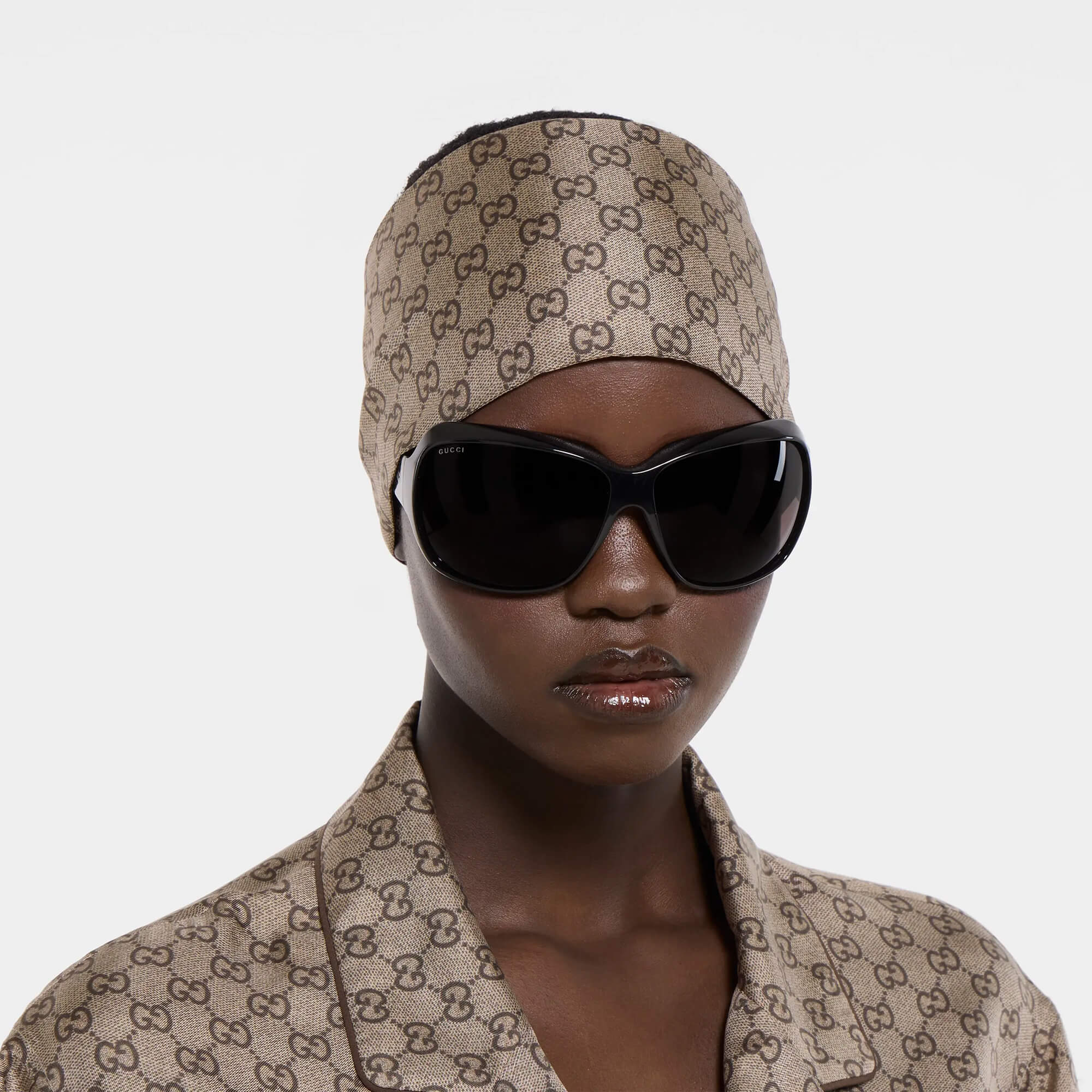 Gucci Printed Silk Twill Headband