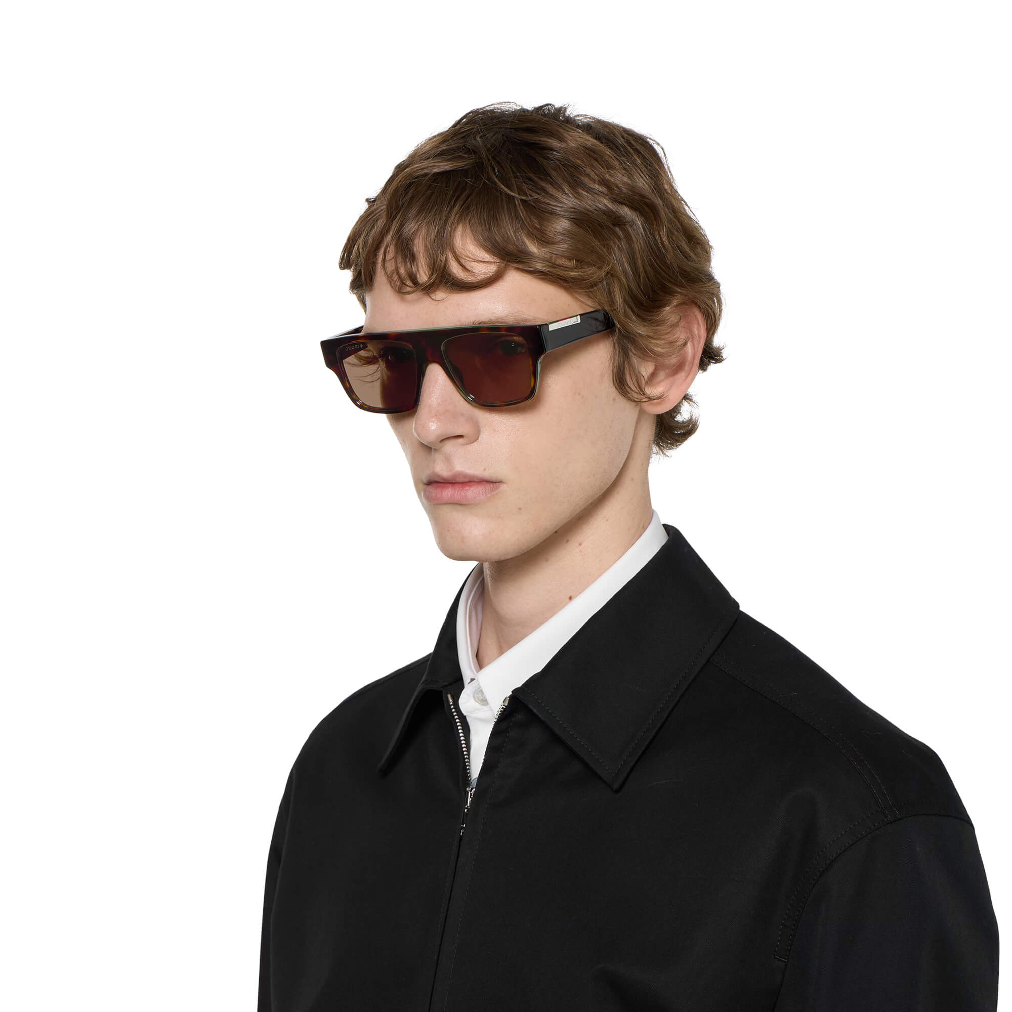 Gucci Rectangular Frame Sunglasses