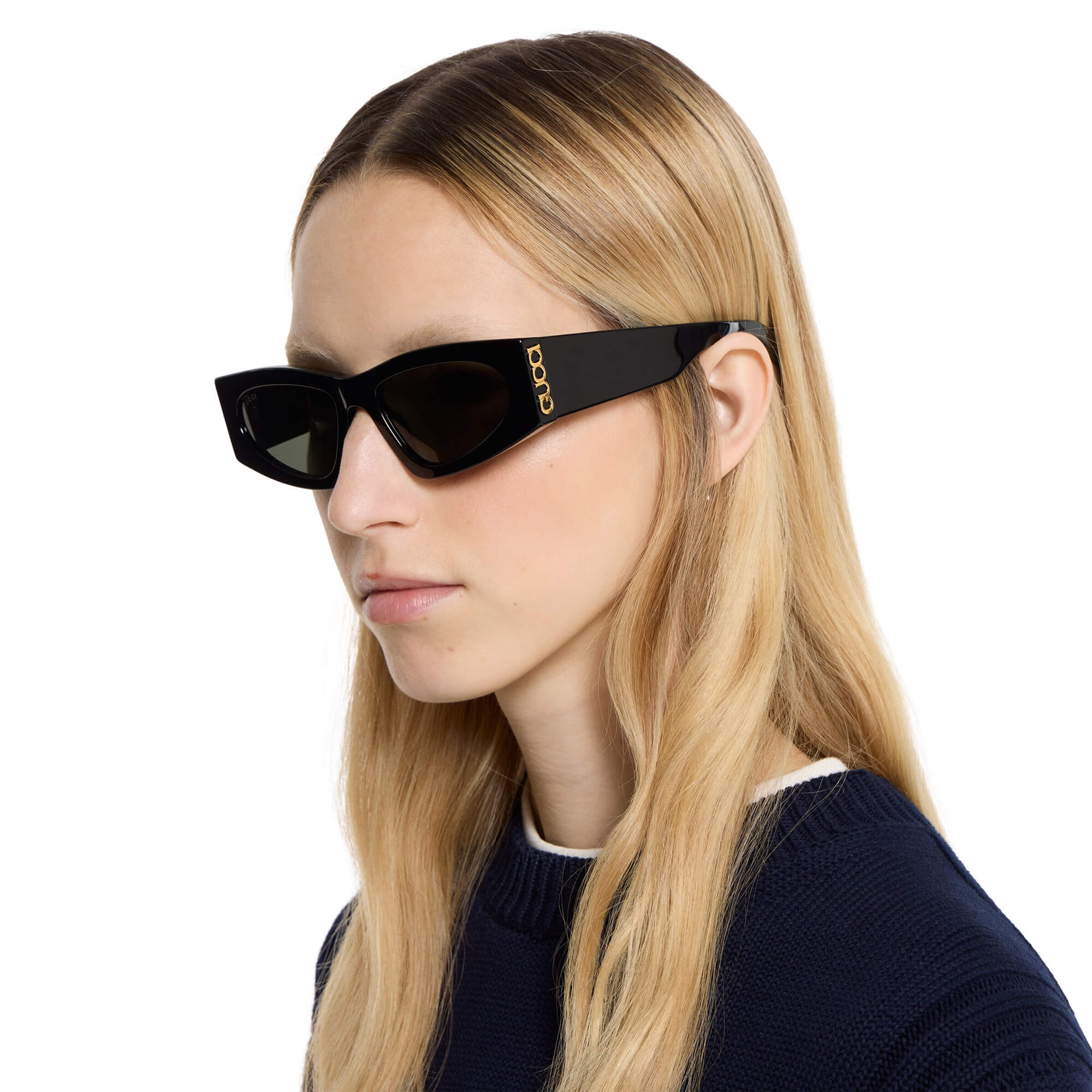 Gucci Rectangular Frame Sunglasses
