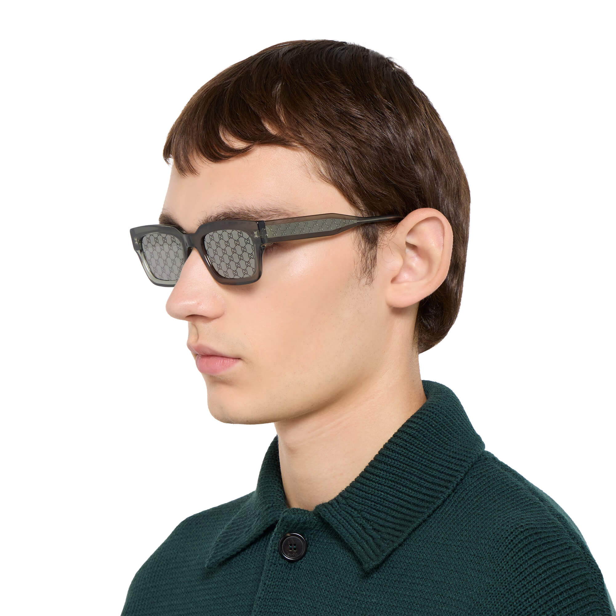 Gucci Rectangular Frame Sunglasses