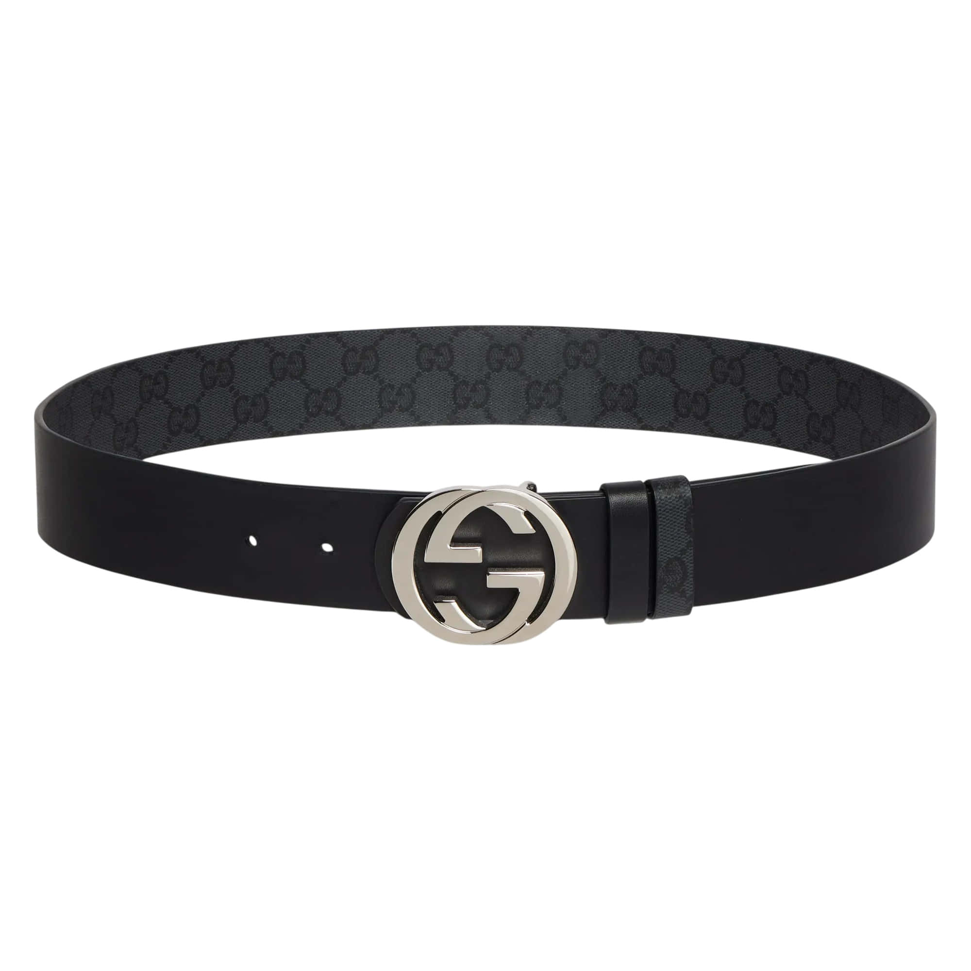 Gucci Reversible Belt With Interlocking G Buckle