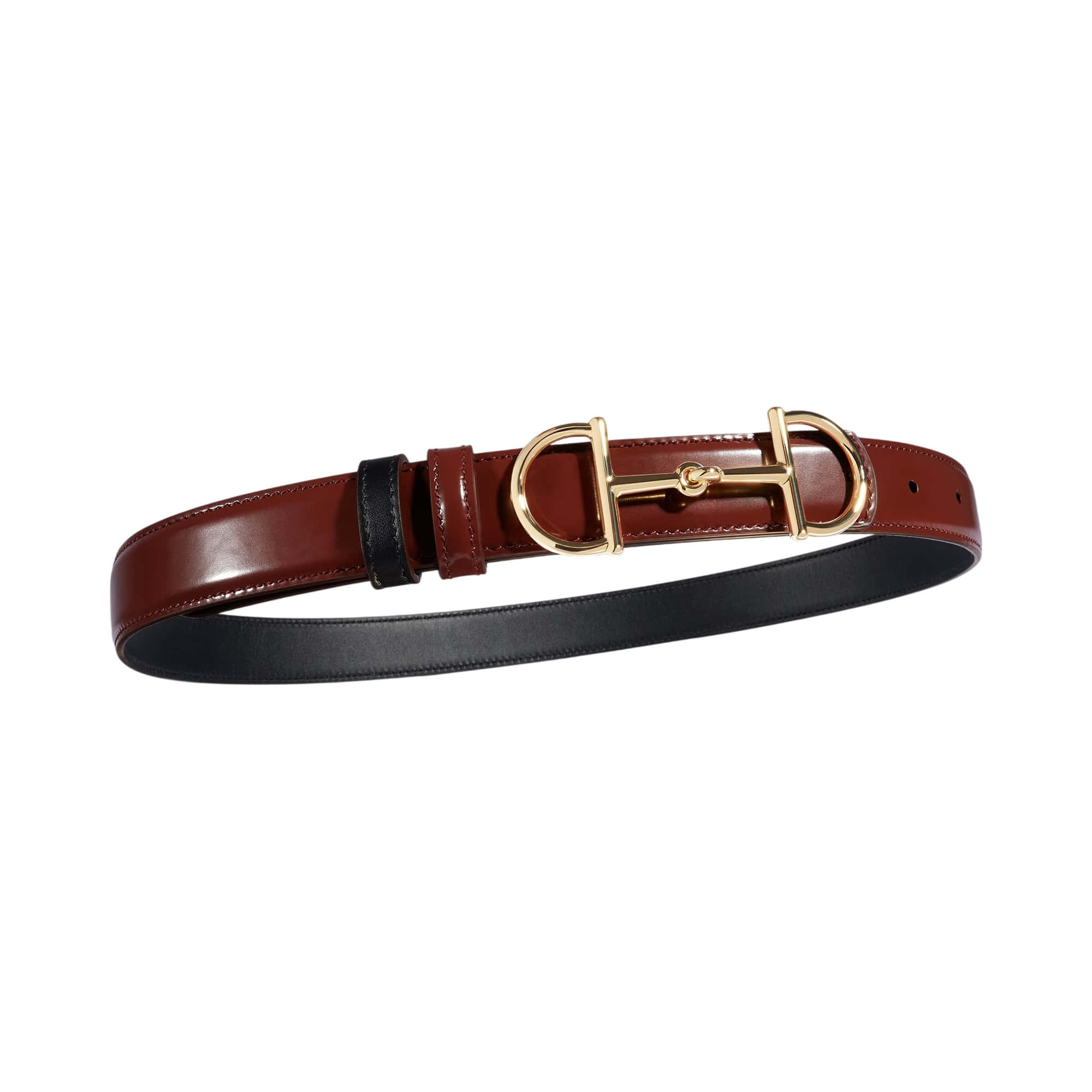 Gucci Reversible Belt With Horsebit Buckle