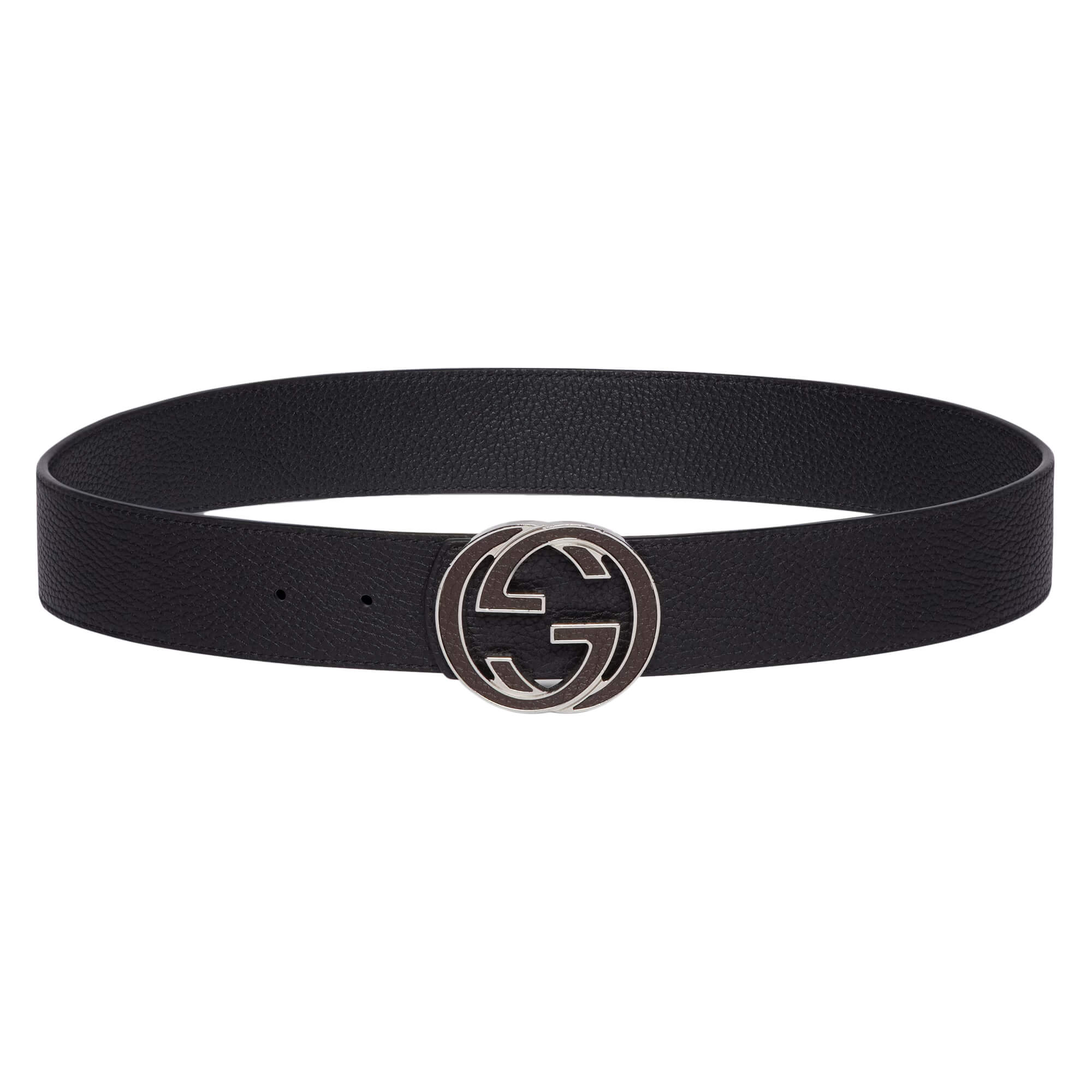 Gucci Reversible Belt With Interlocking G Buckle