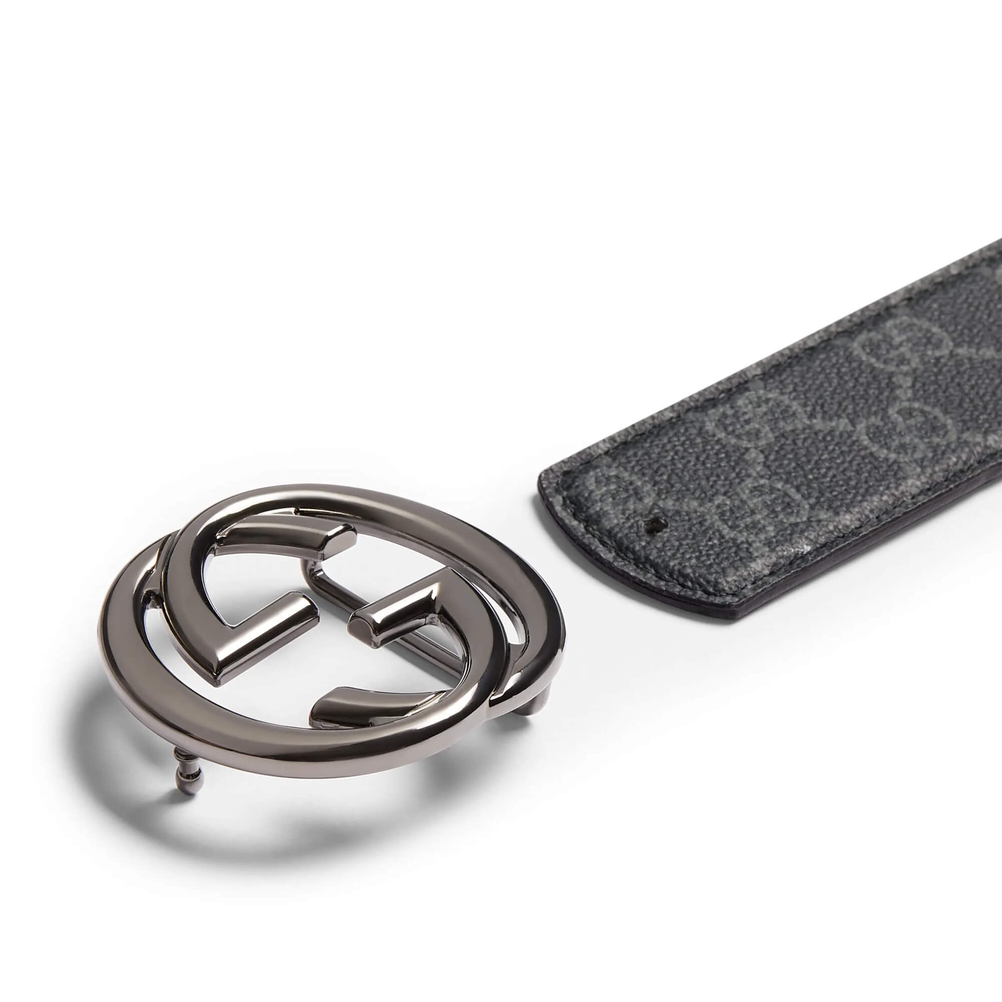 Gucci Reversible Belt With Interlocking G Buckle