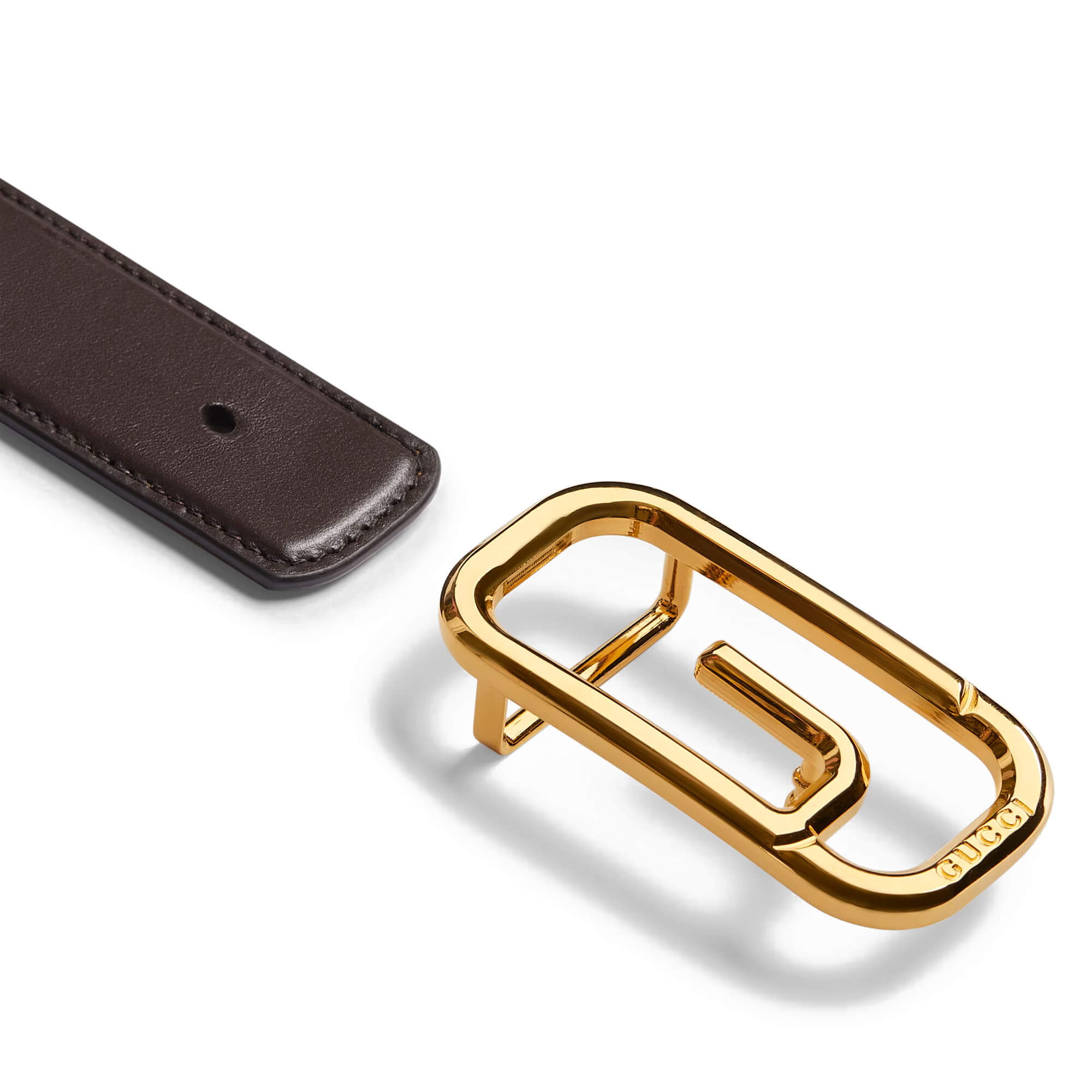 Gucci Reversible Belt With Square G Buckle