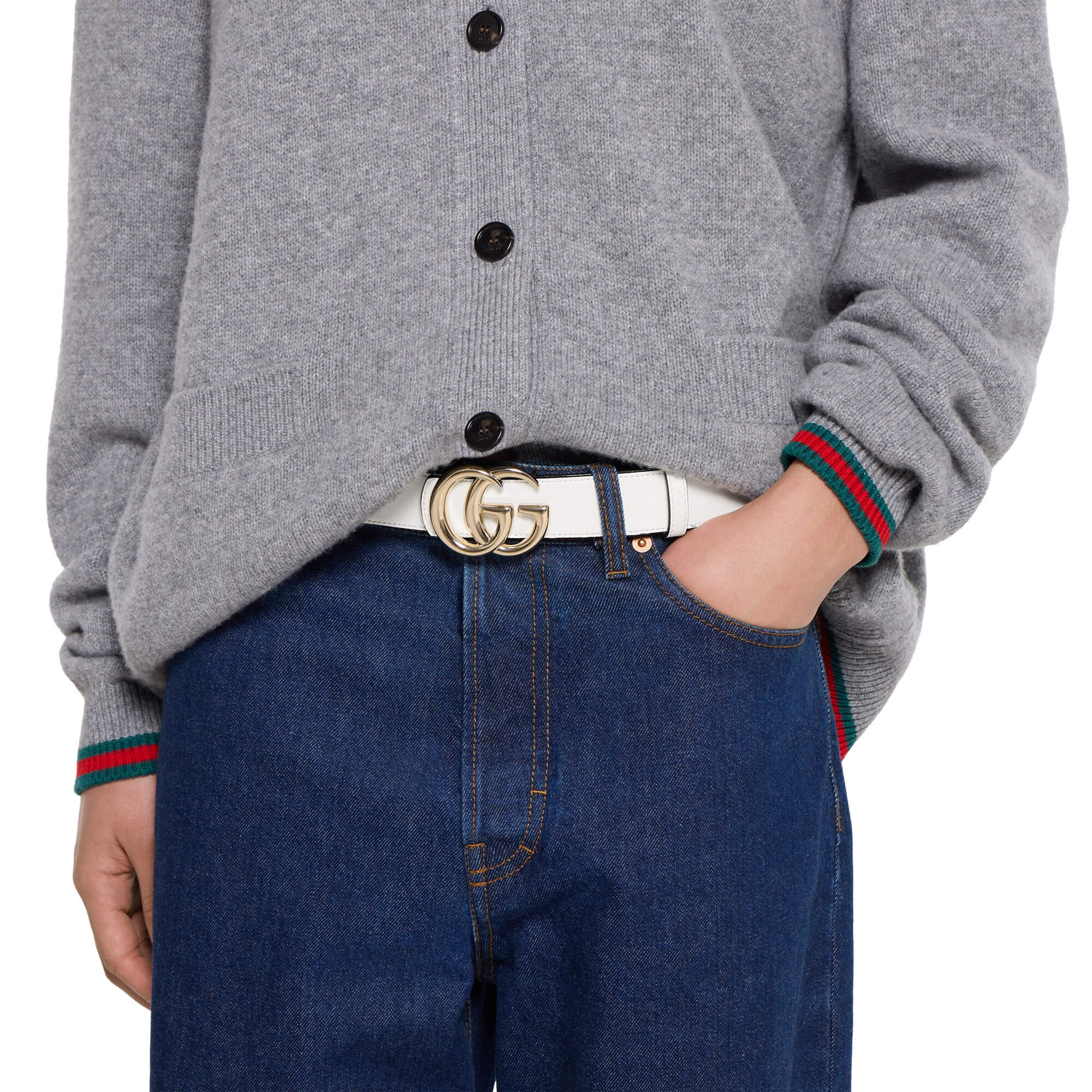 Gucci Reversible GG Marmont Belt