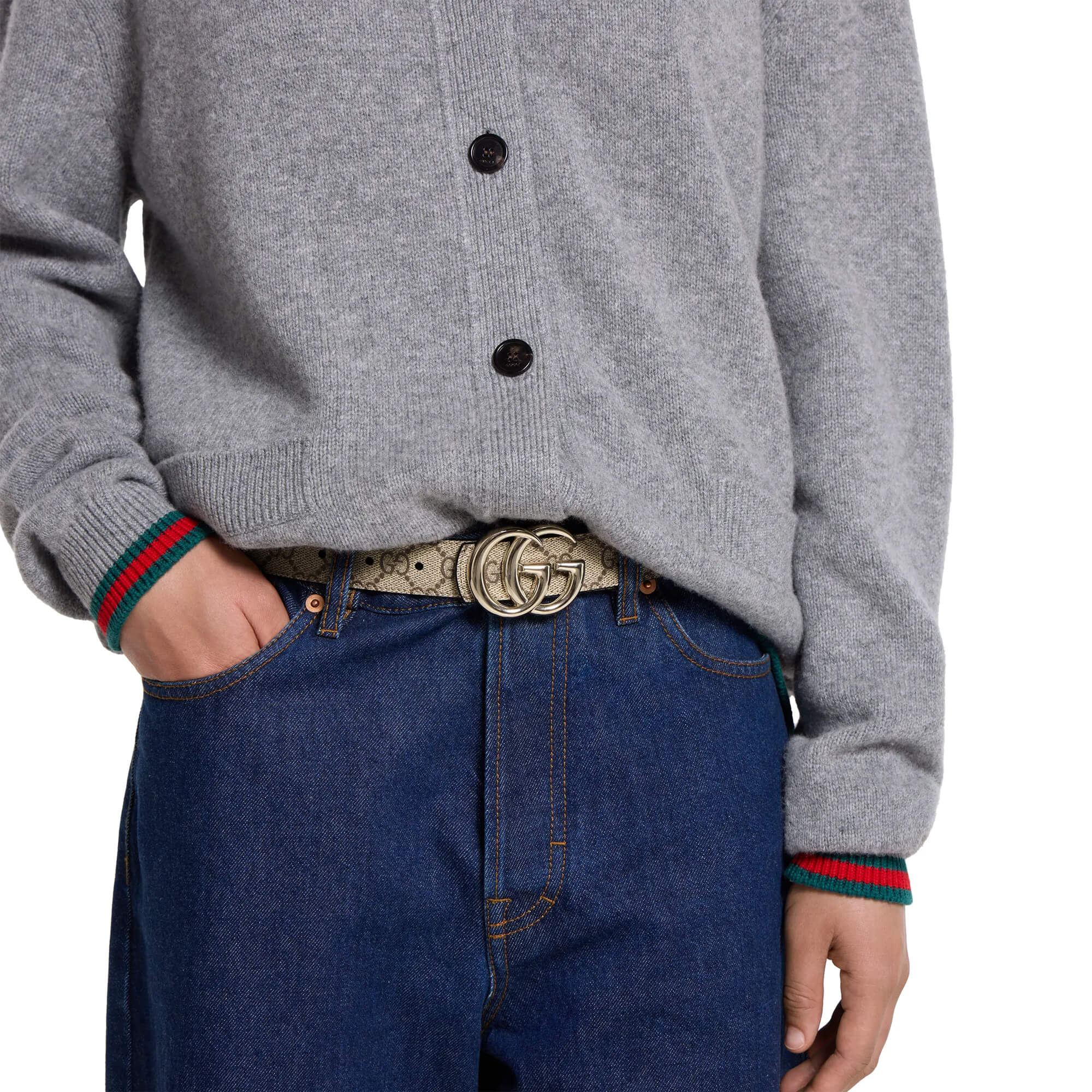 Gucci Reversible GG Marmont Belt