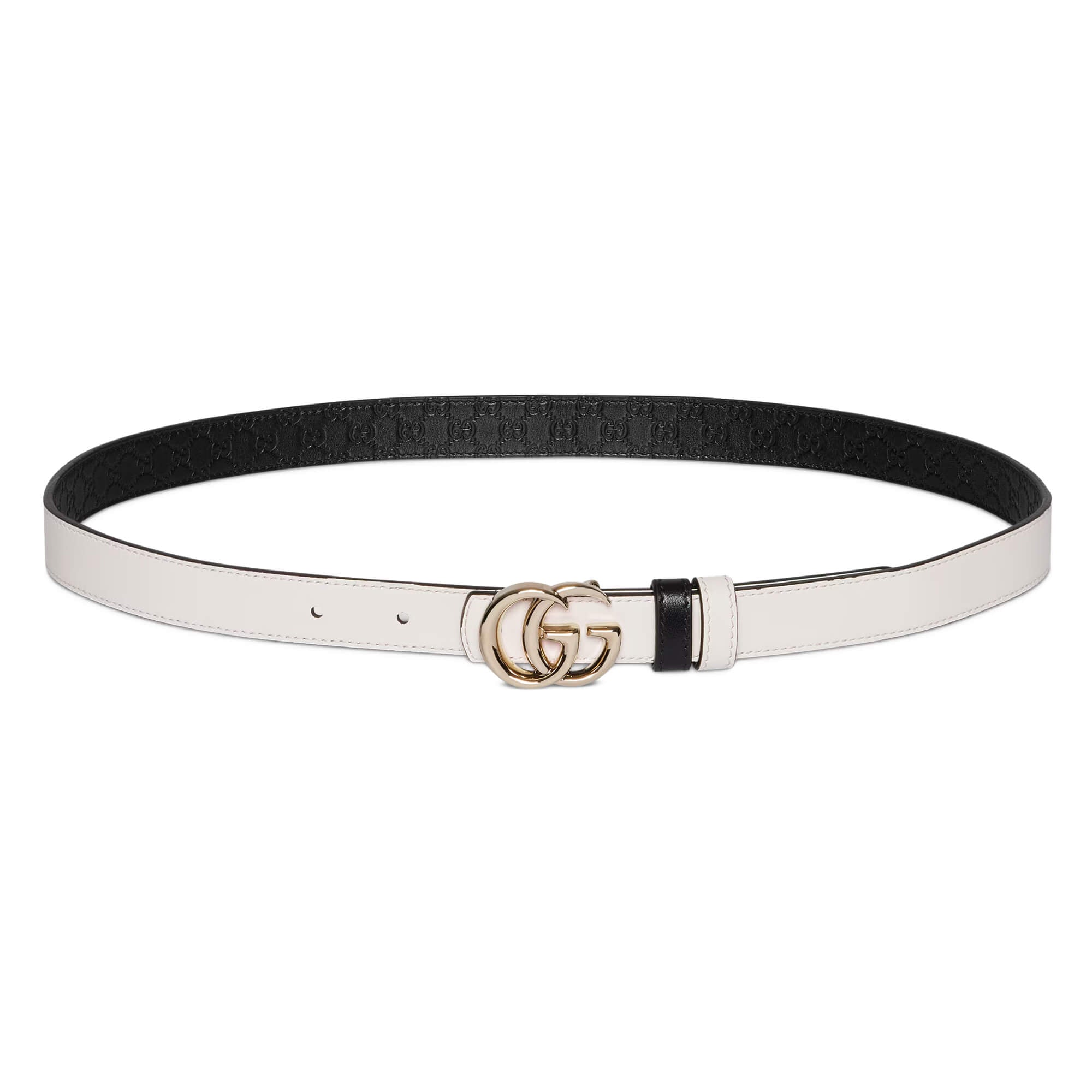 Gucci Reversible GG Marmont Thin Belt