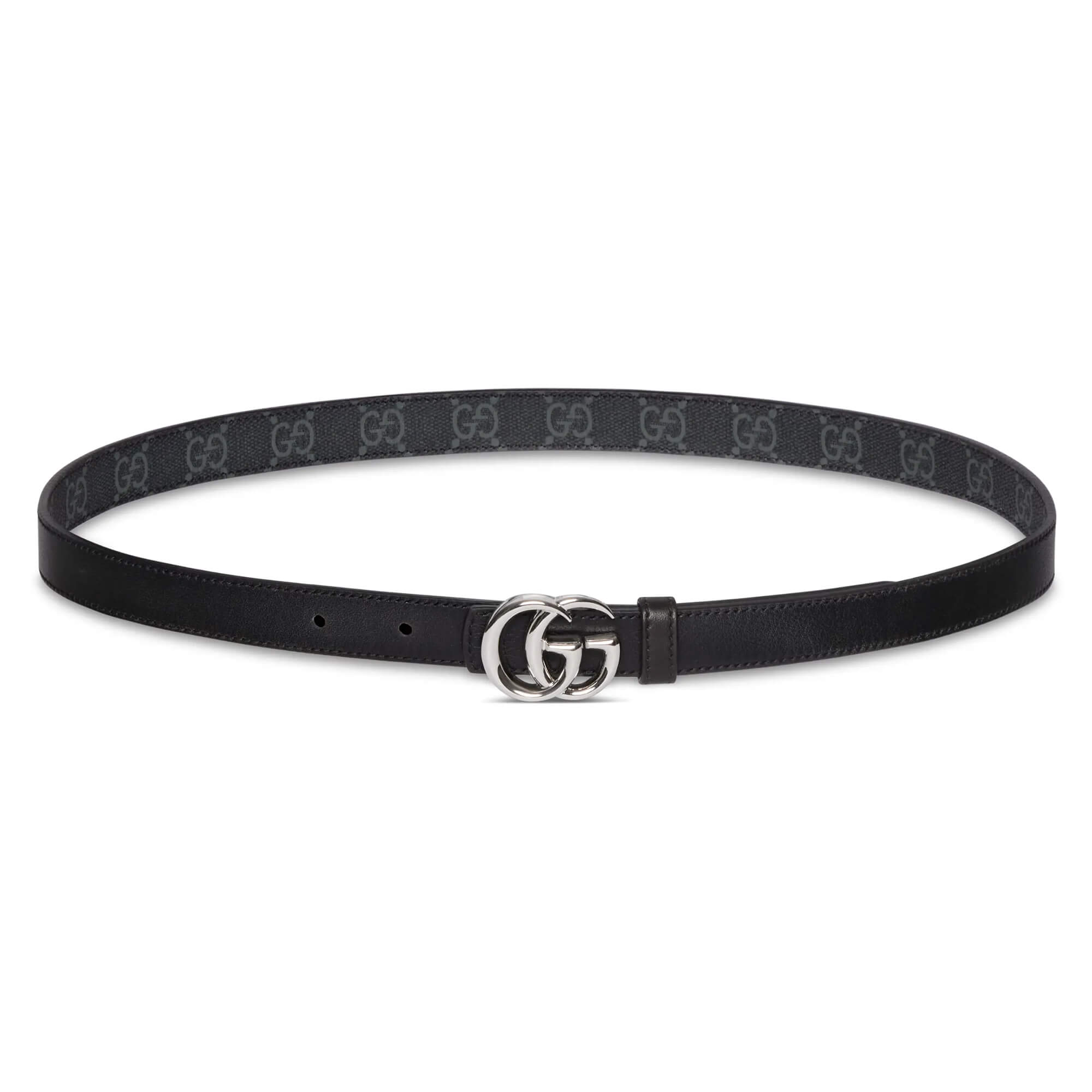 Gucci Reversible GG Marmont Thin Belt