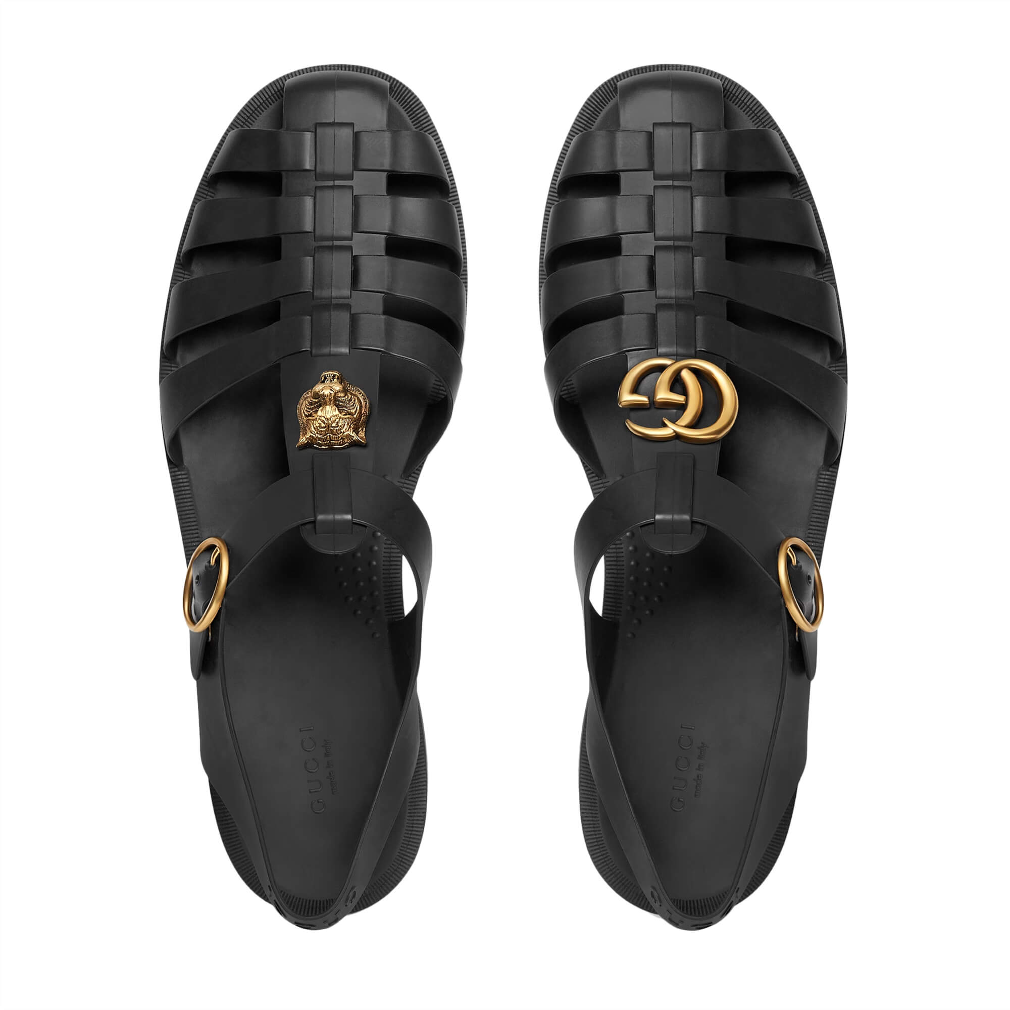 Gucci Men's Sandal With Double G