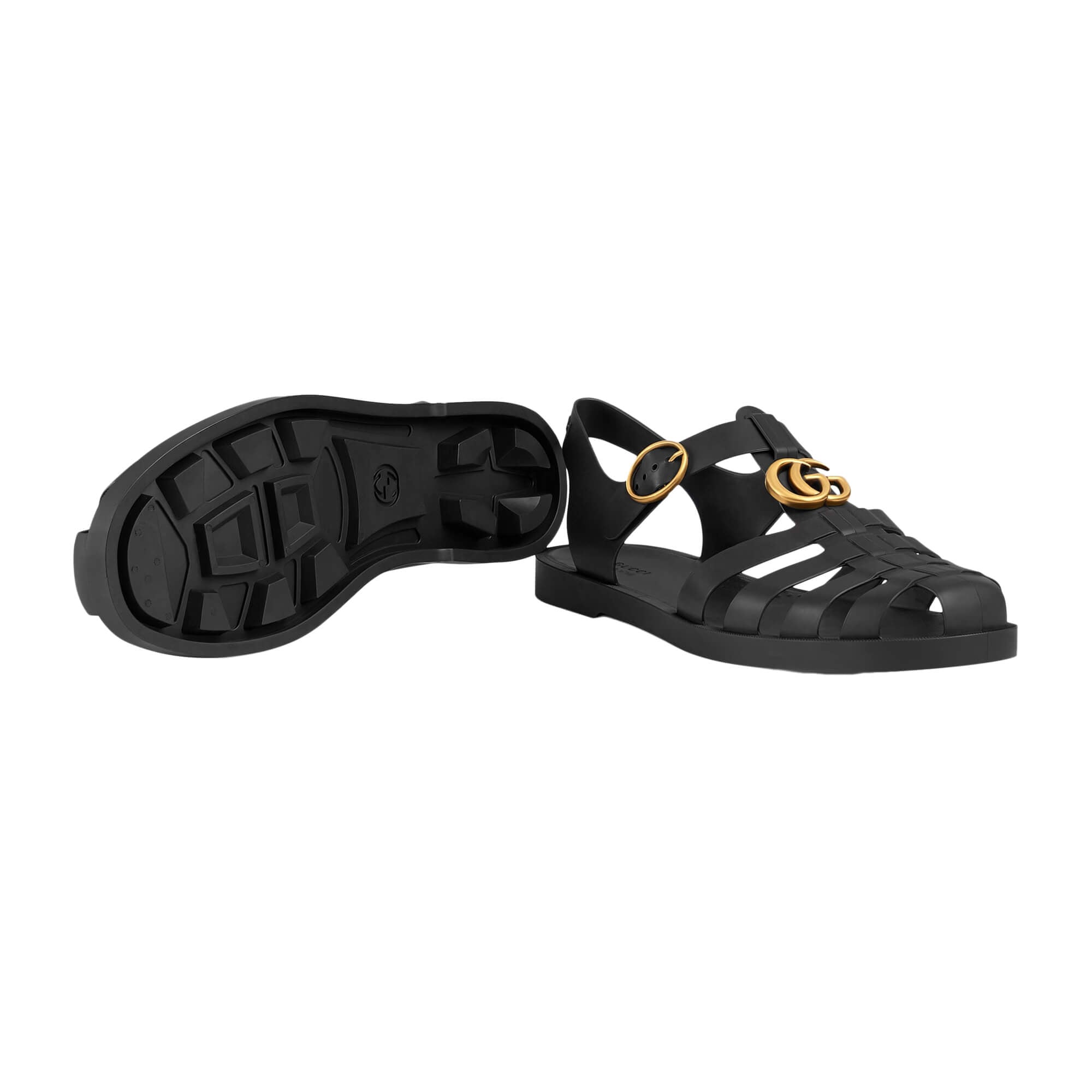 Gucci Men's Sandal With Double G