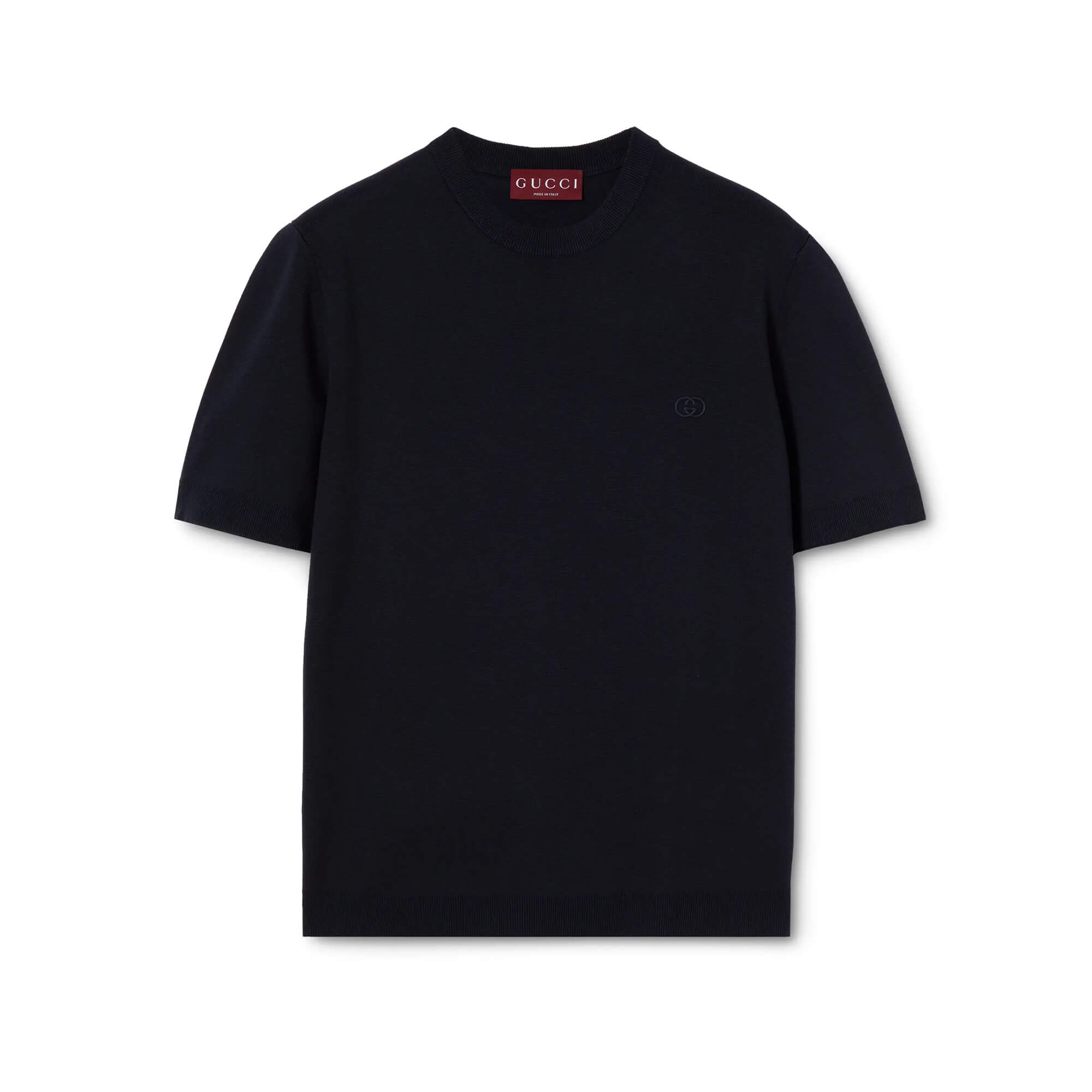 Gucci Silk Cotton T-shirt With Embroidery