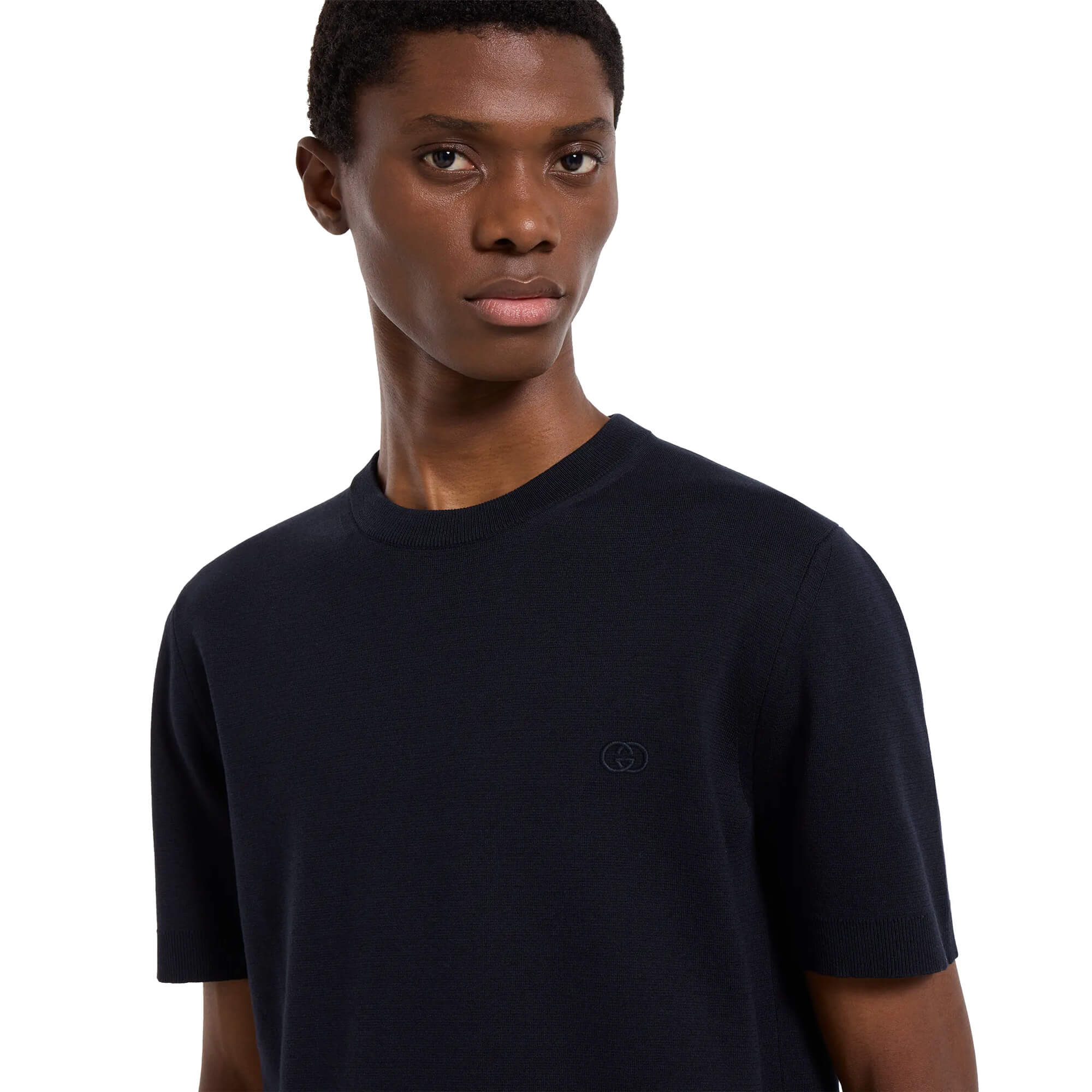 Gucci Silk Cotton T-shirt With Embroidery