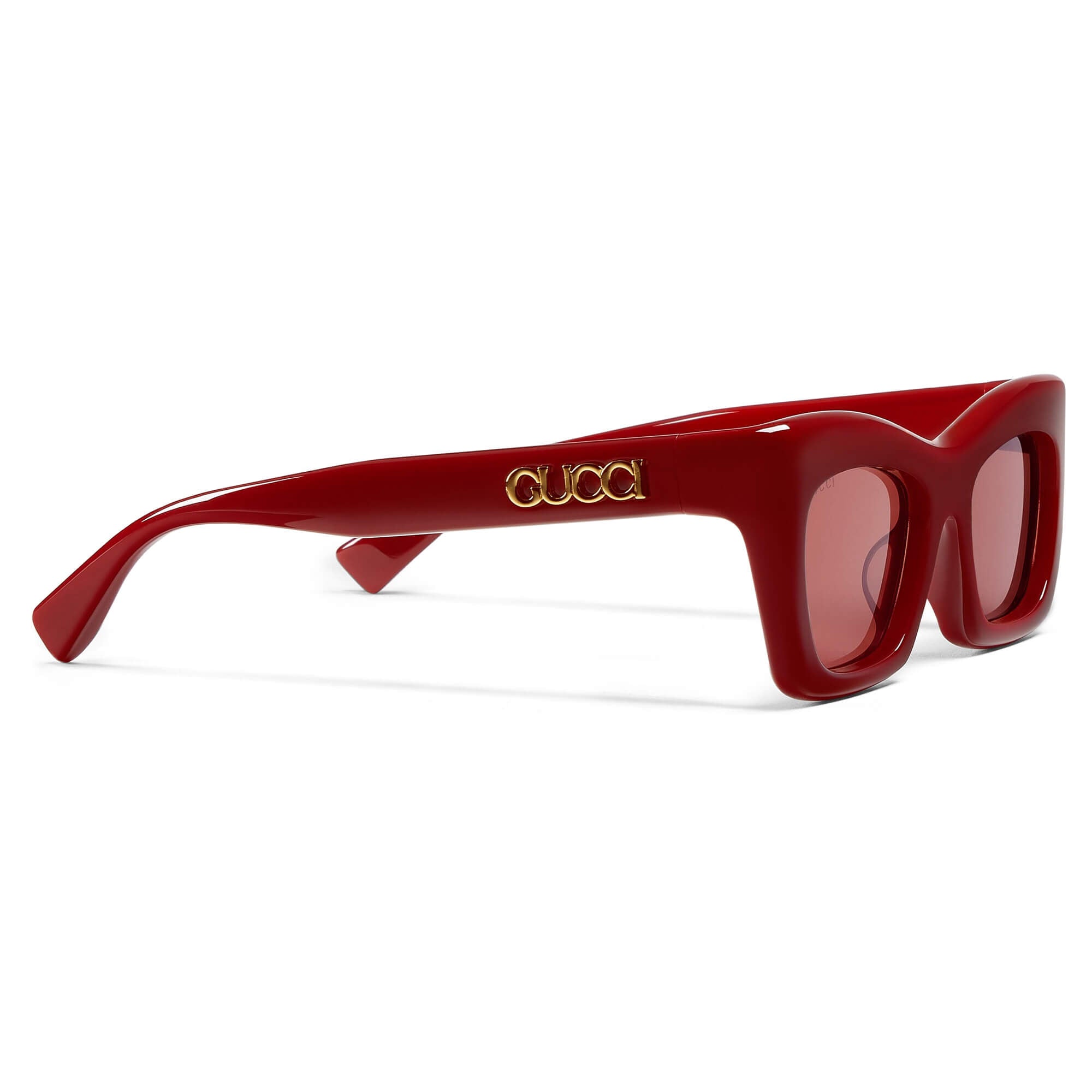 Gucci Specialized Fit Rectangular Sunglasses
