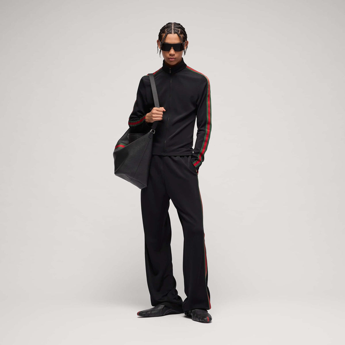 Gucci Viscose Jersey Zip Jacket
