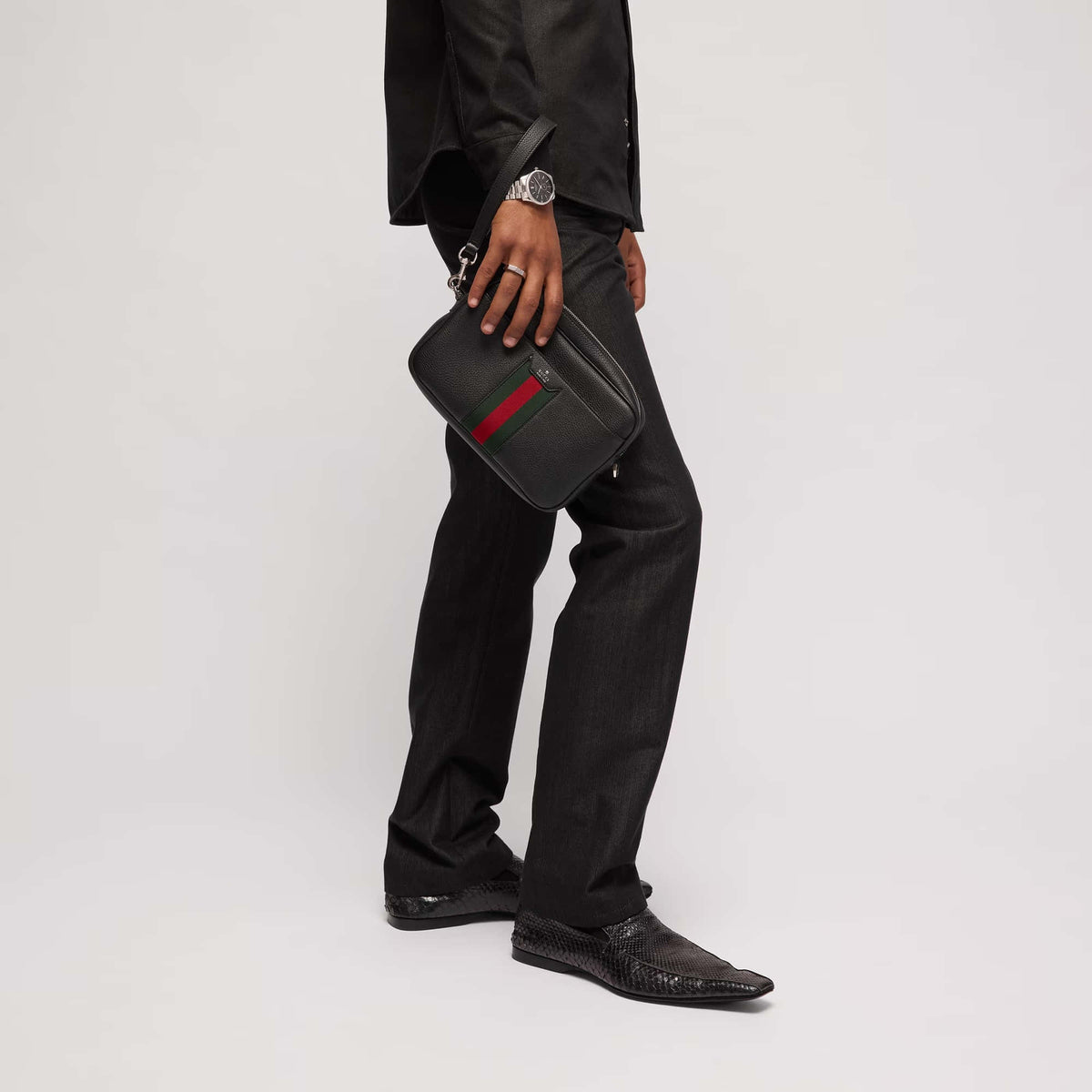 Gucci Web Trademark Small Crossbody Bag