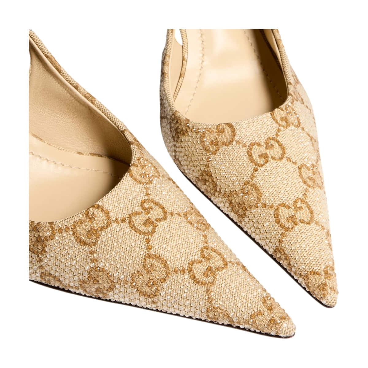 Gucci Women's Donna Crystal Slingback Pump