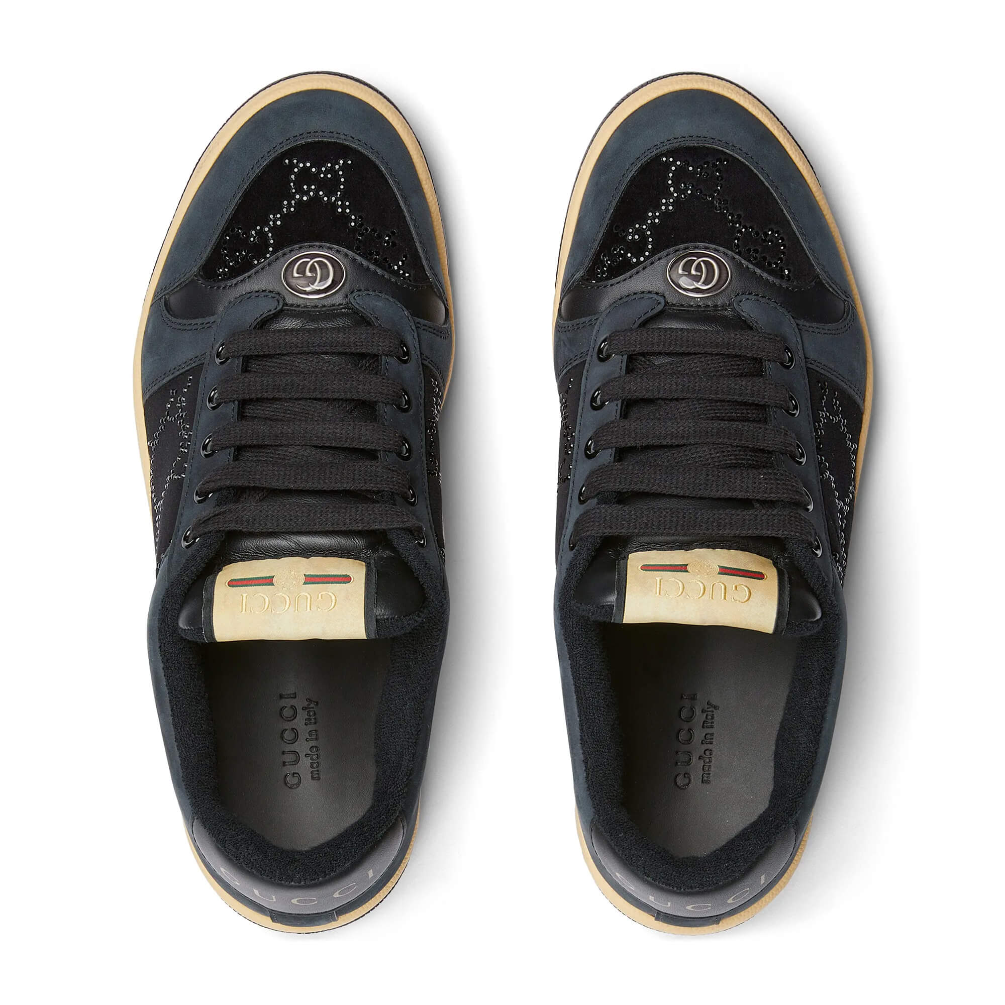 Gucci Women's GG Crystal Screener Sneaker