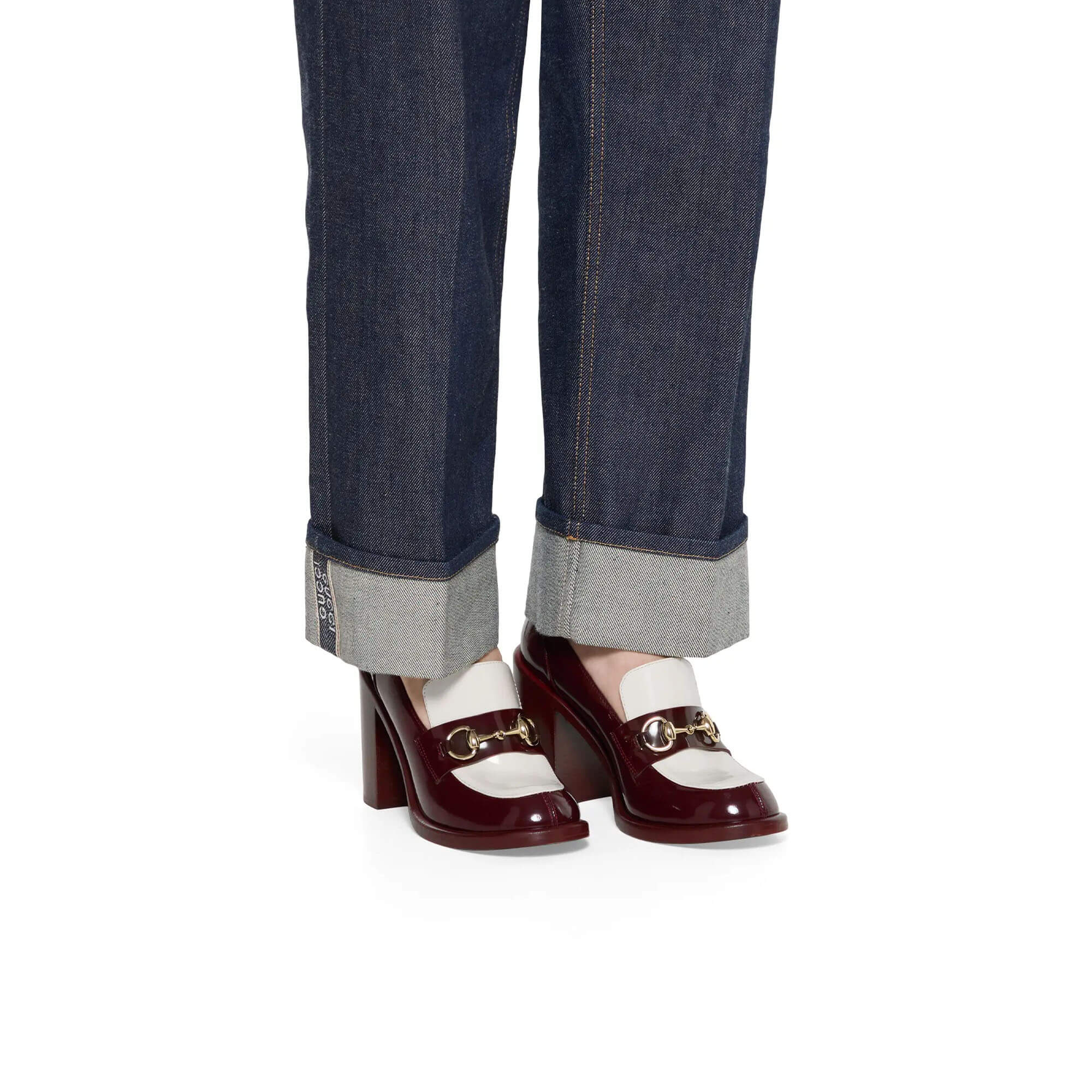 Gucci Women's Heeled Loafer With Horsebit
