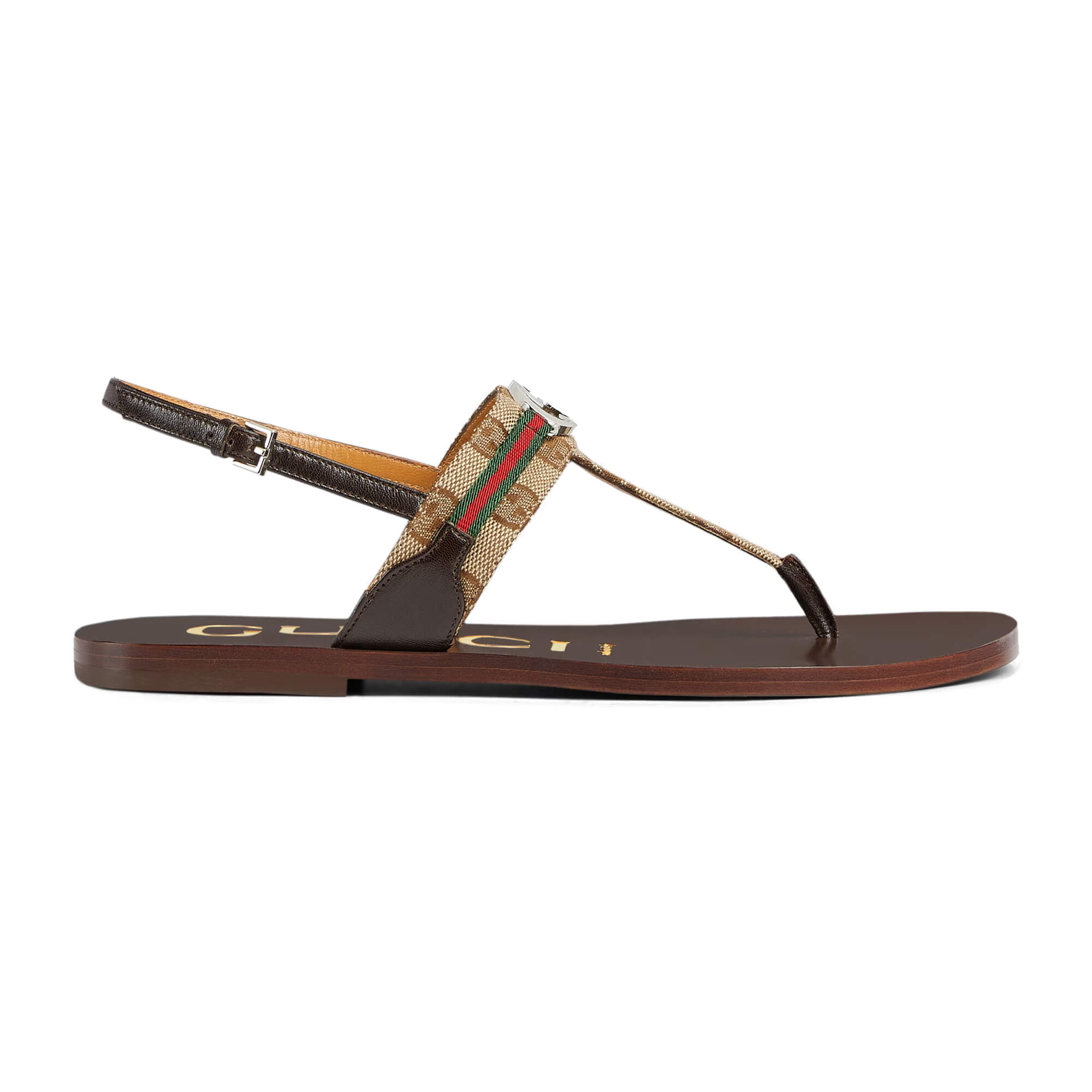 Gucci Women's Interlocking G Web Sandal