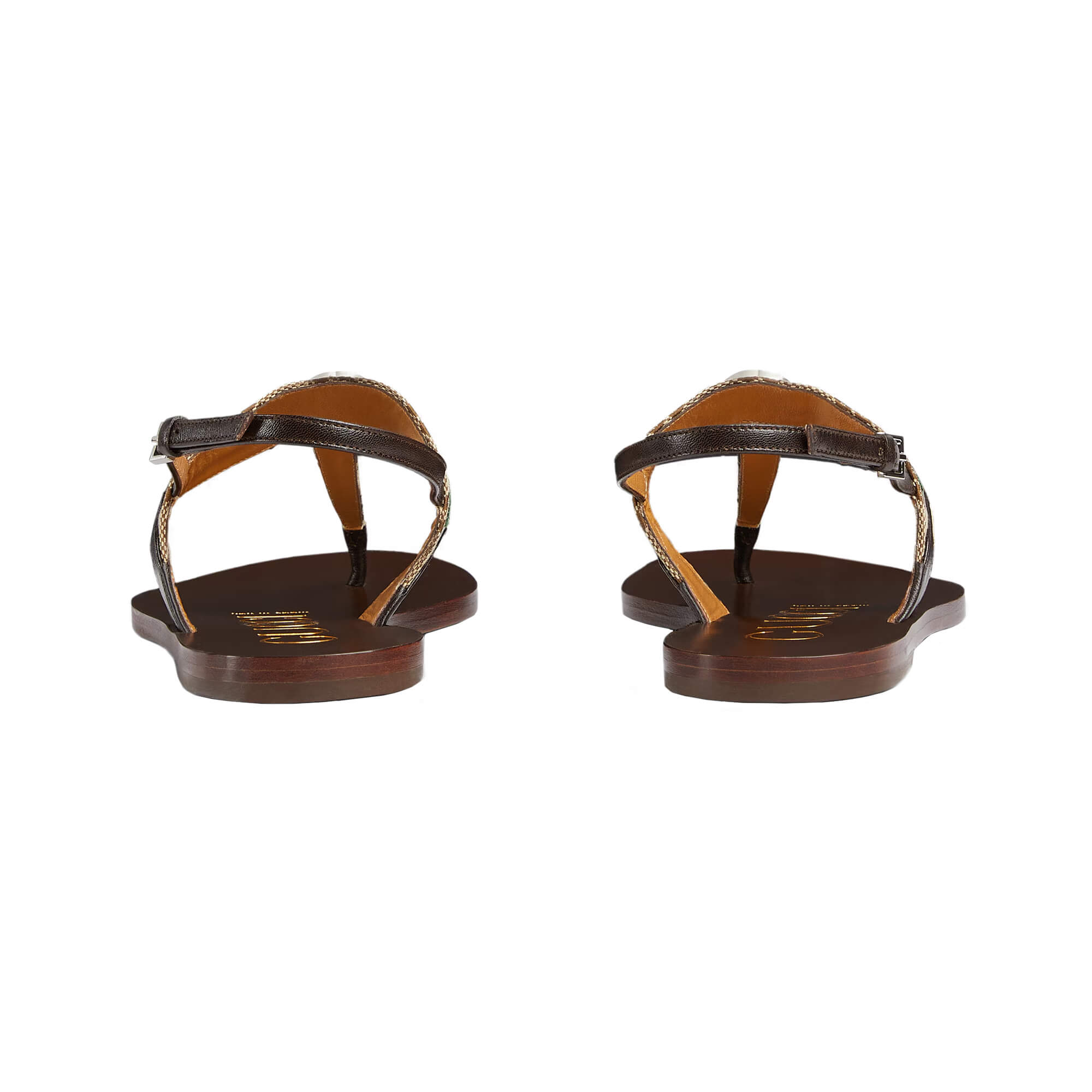 Gucci Women's Interlocking G Web Sandal