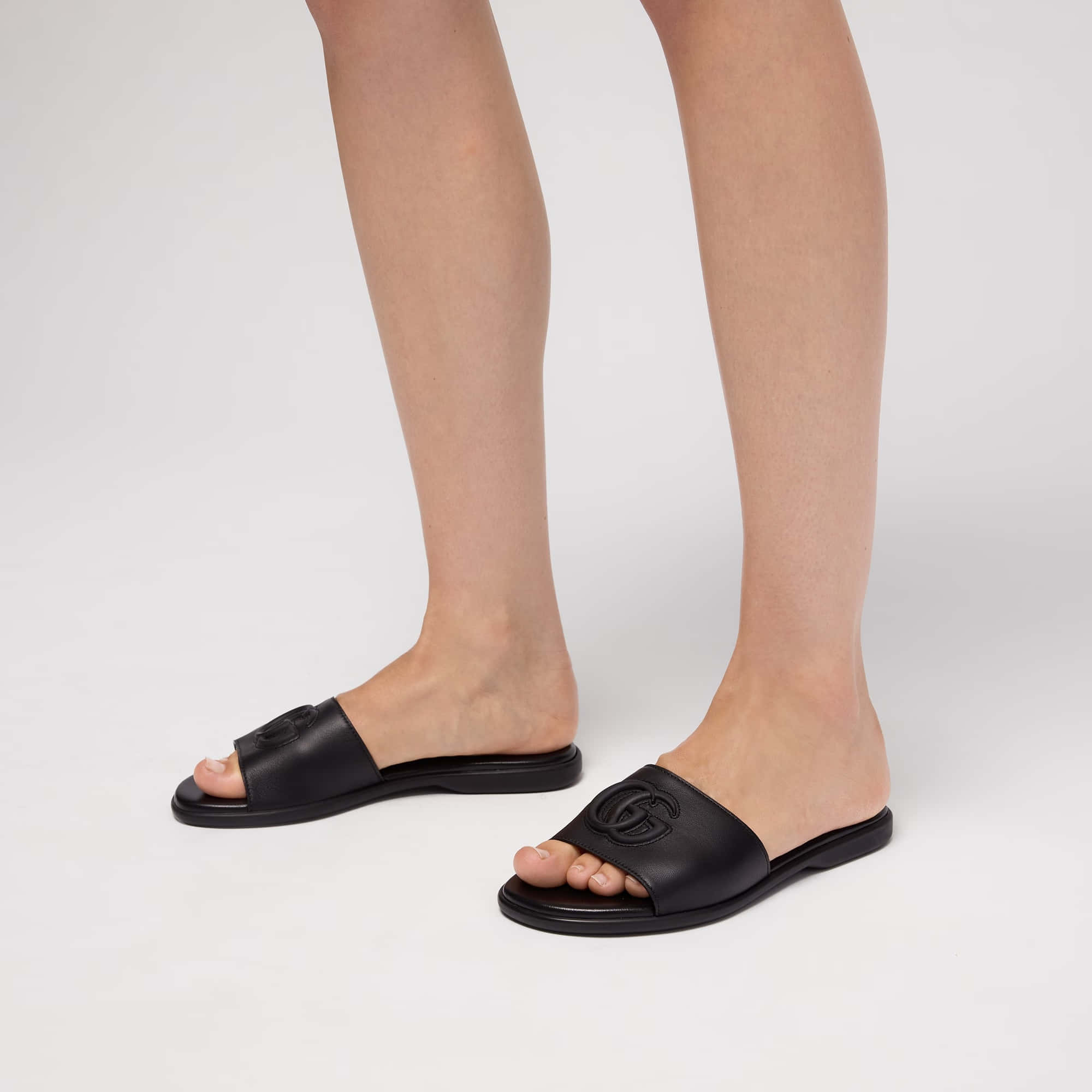 Gucci Women's Slide Sandal Double G