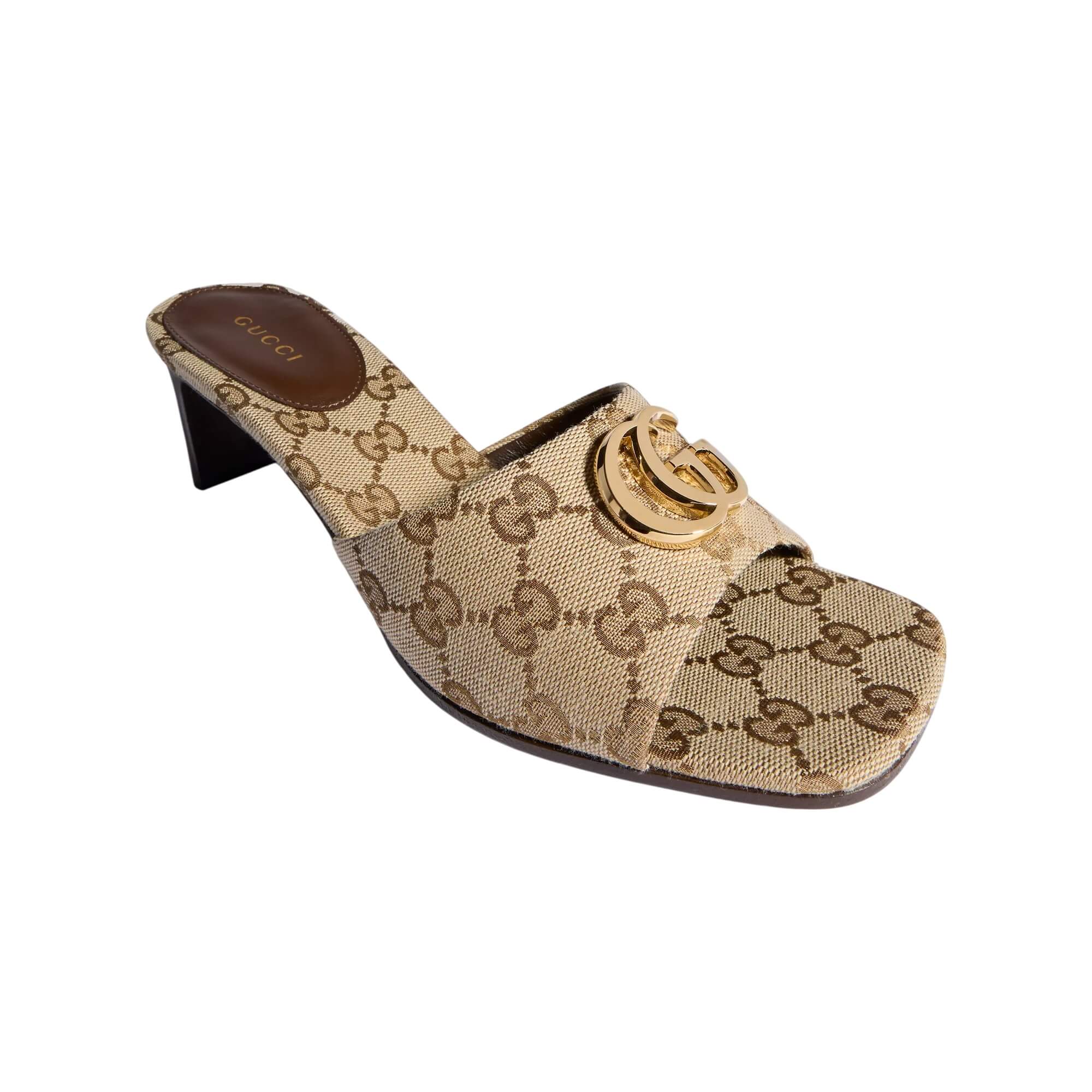 Gucci Women's Slide Sandal With Double G