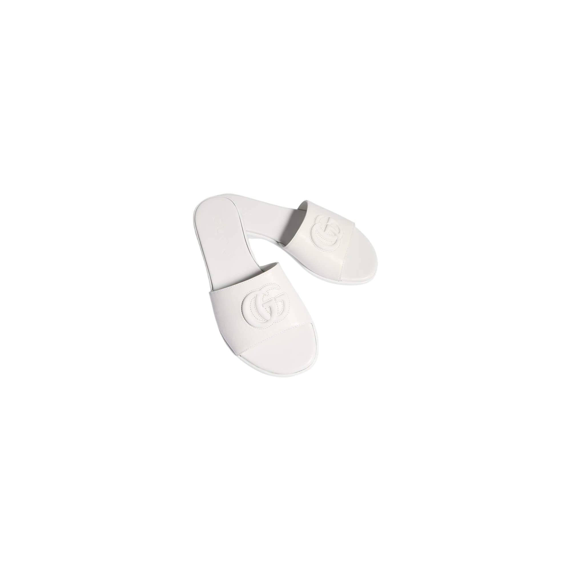 Gucci Women's Slide Sandal With Double G