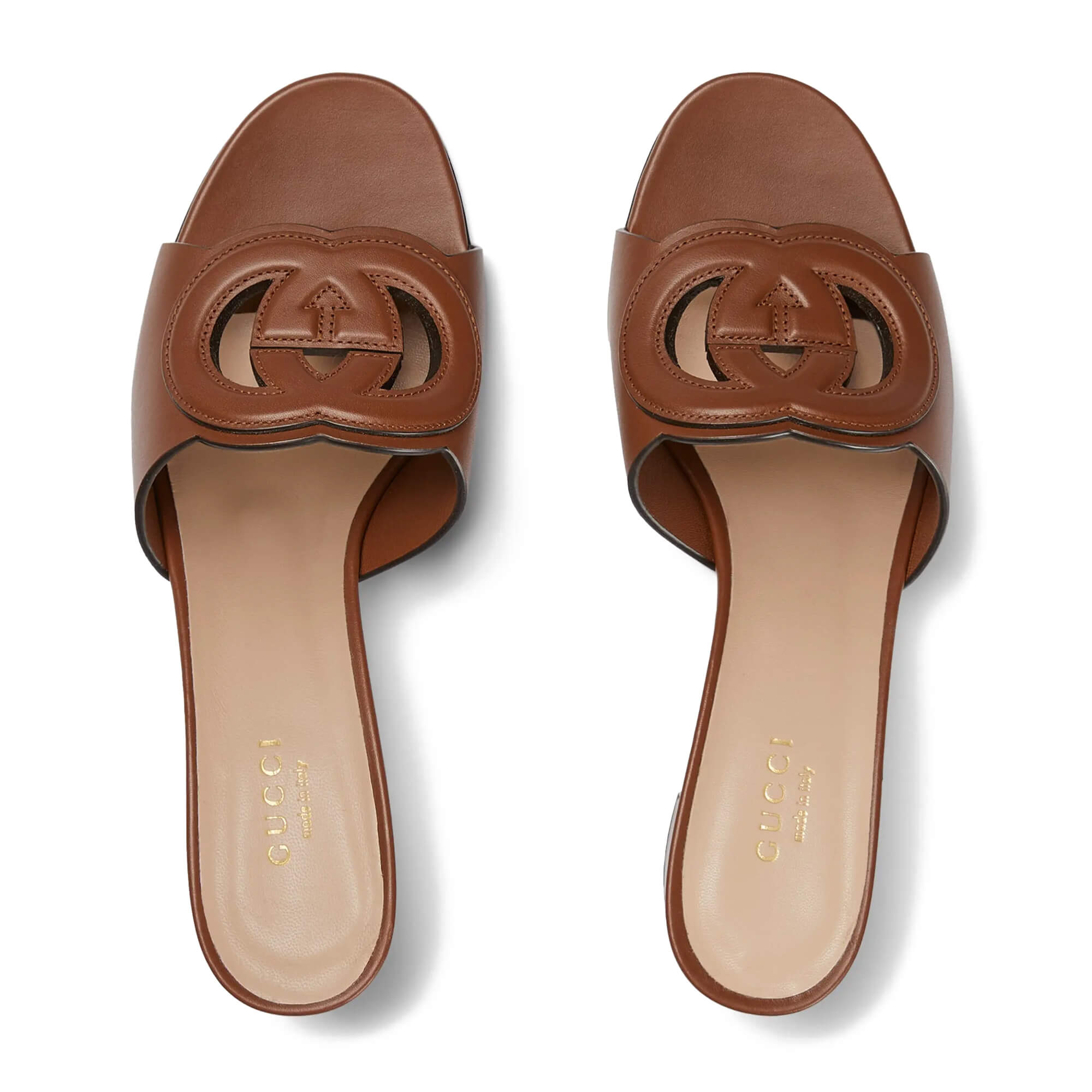 Gucci Women’s Slide Sandal With Interlocking G