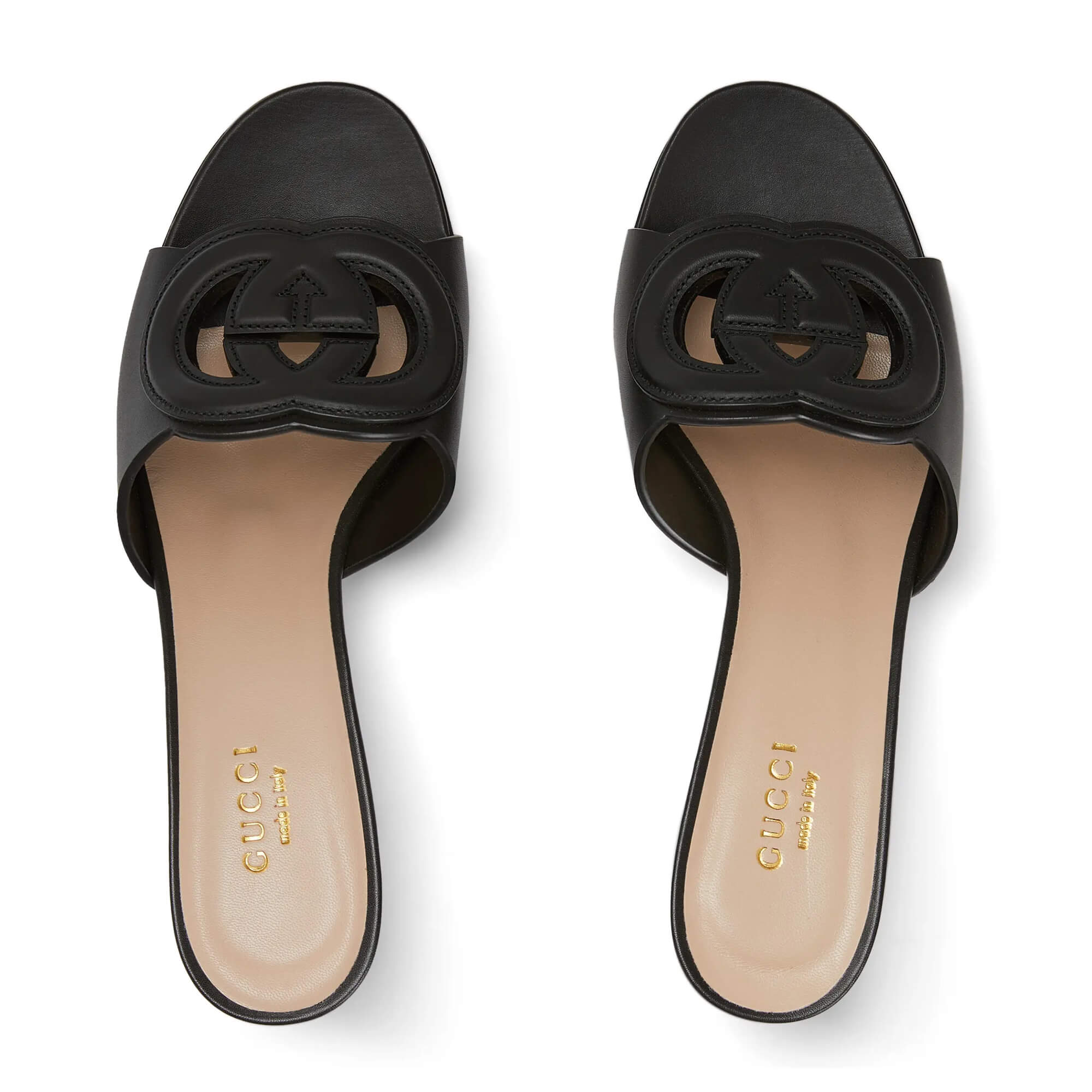 Gucci Women's Slide Sandal With Interlocking G