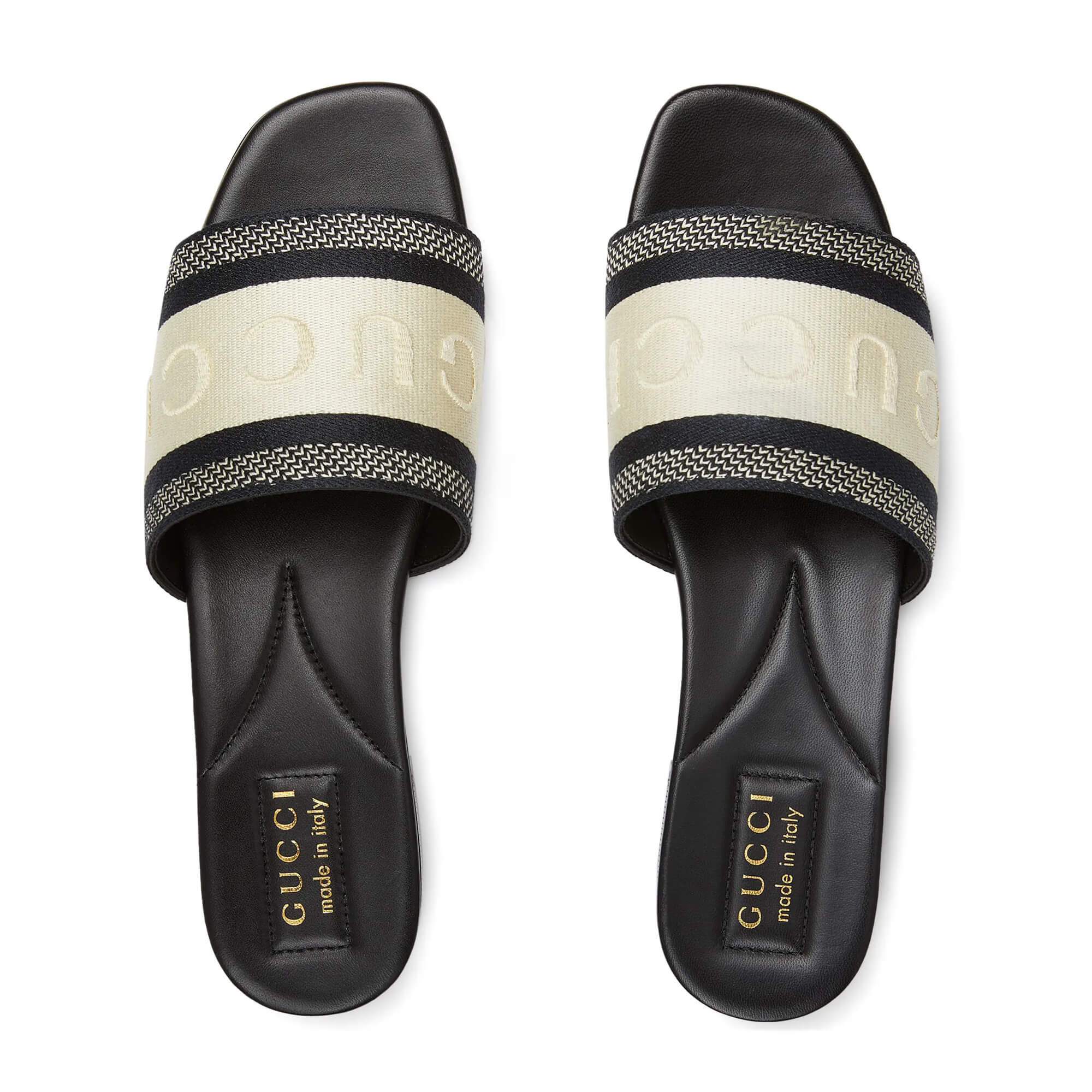 Gucci Women’s Slide Sandal With Web