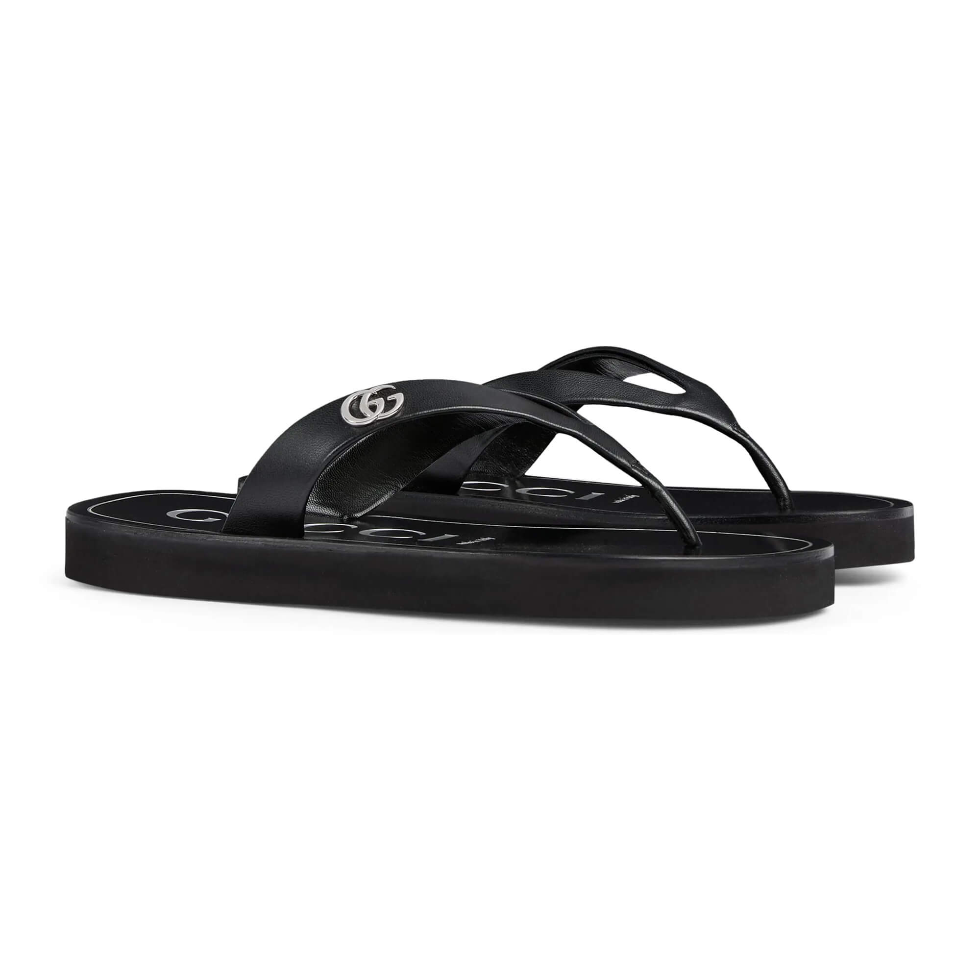 Gucci Women’s Thong Sandal With Double G