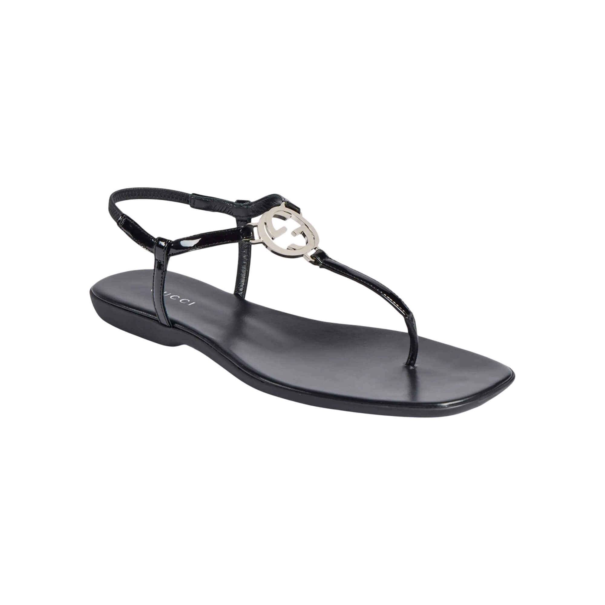 Gucci Women's Thong Sandal With Interlocking G