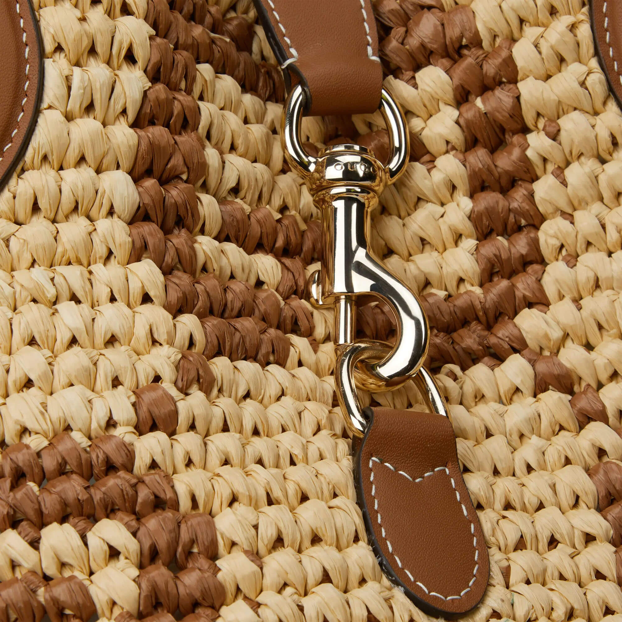 Gucci Woven Medium Tote Bag