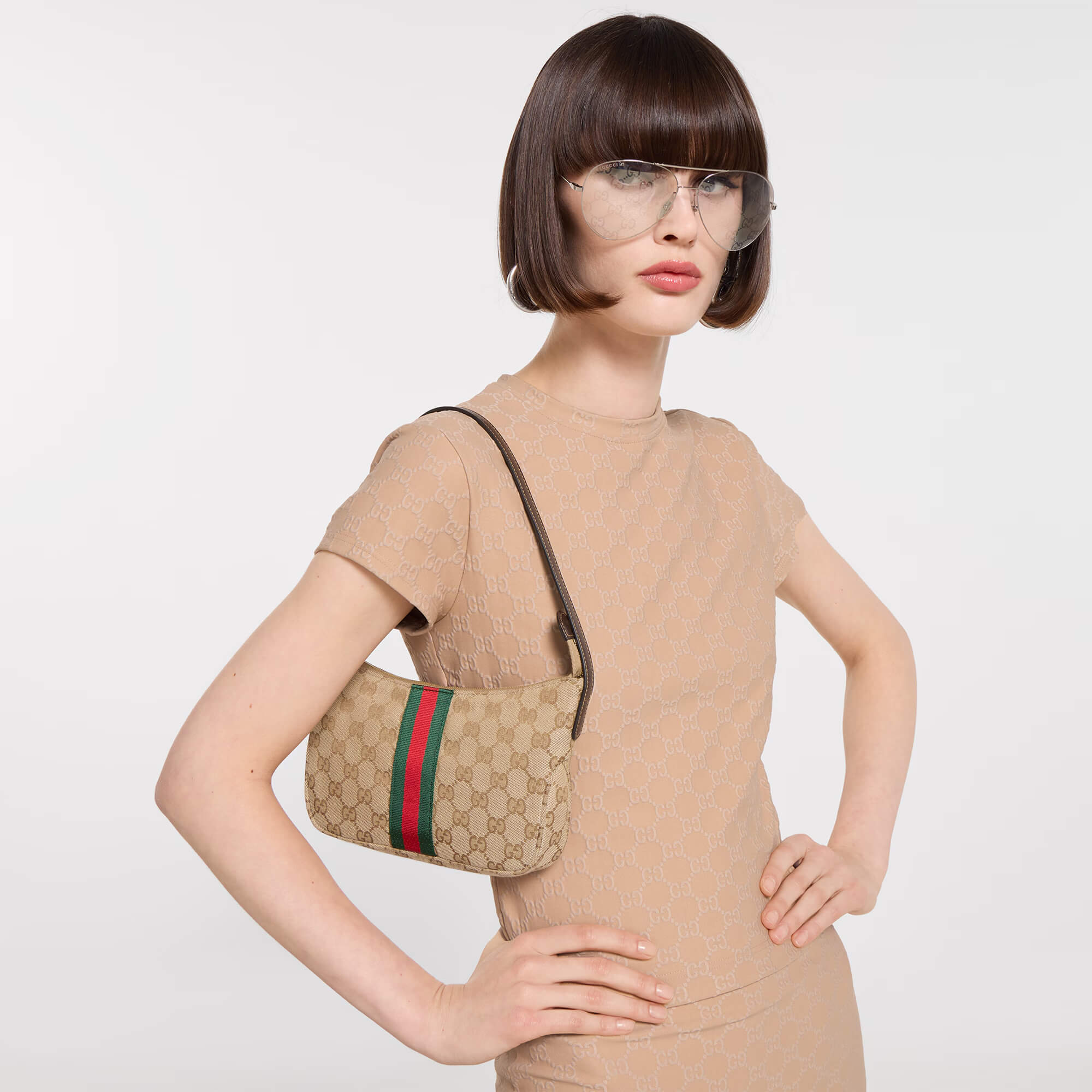 Gucci Lunetta Small Crossbody Bag