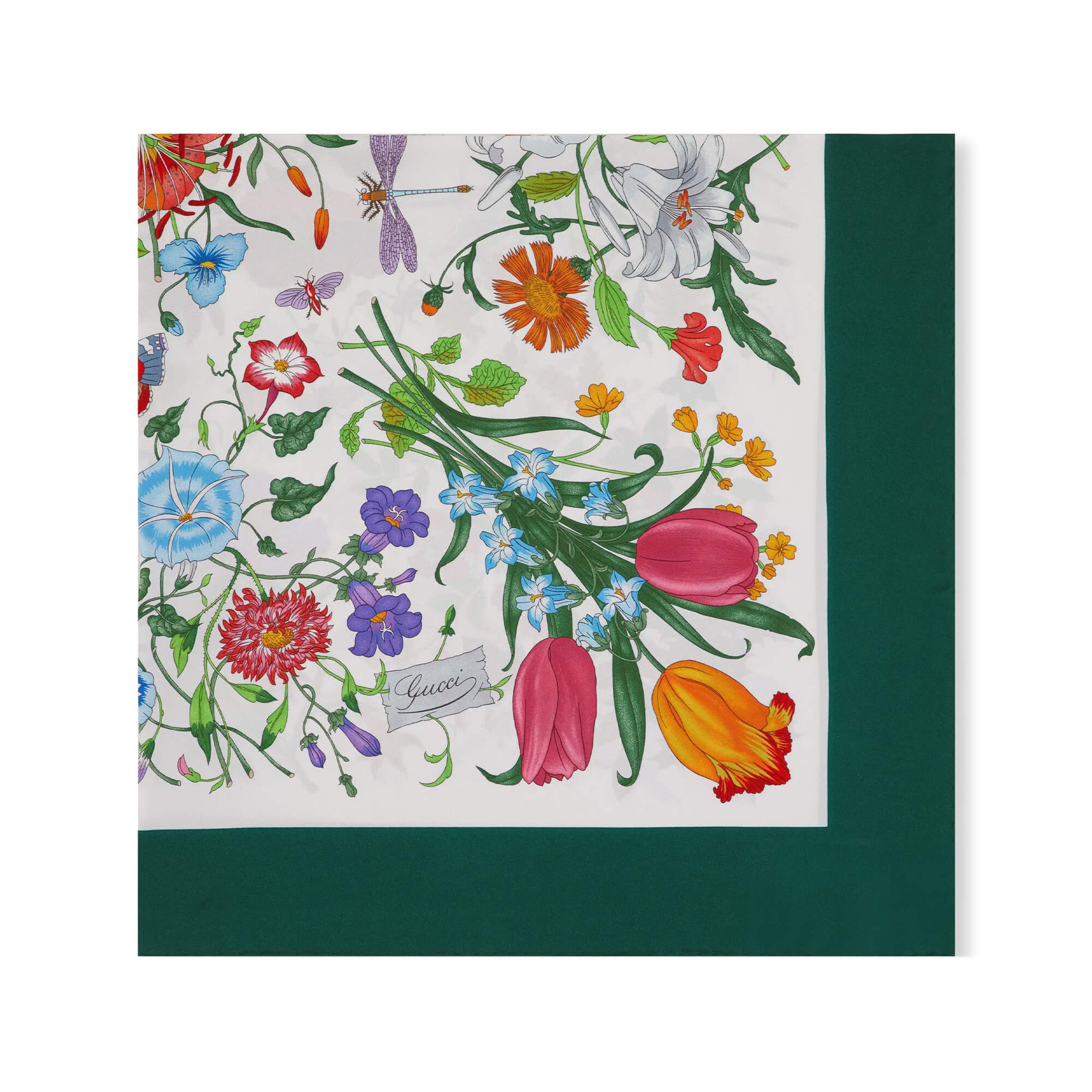 Gucci Printed Silk Twill Carré