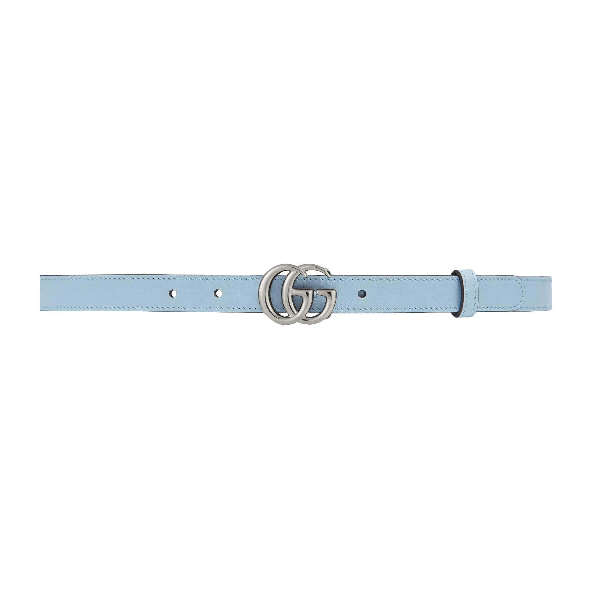 Gucci Thin Belt with Double G Buckle