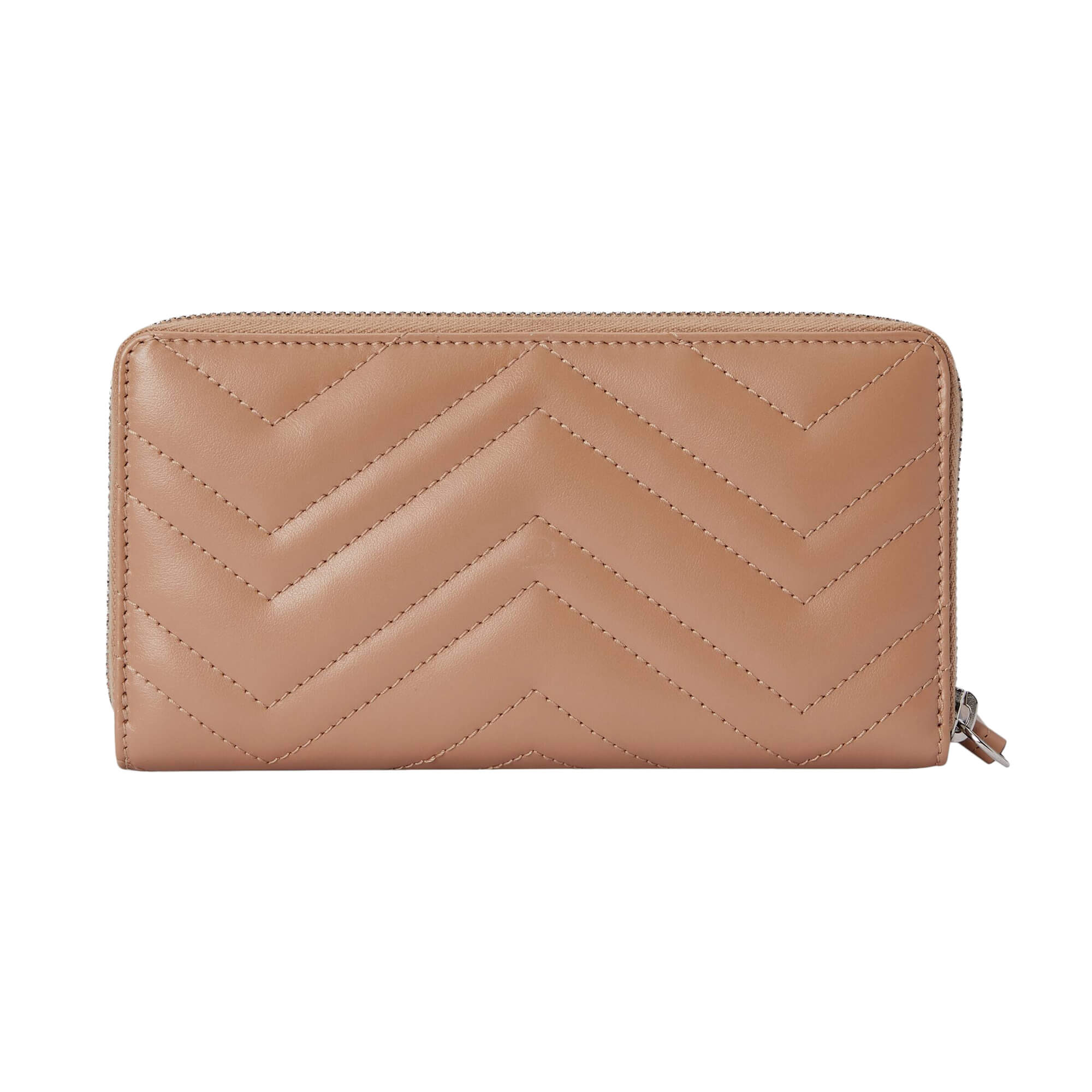 Gucci GG Marmont Matelassé Zip Around Wallet