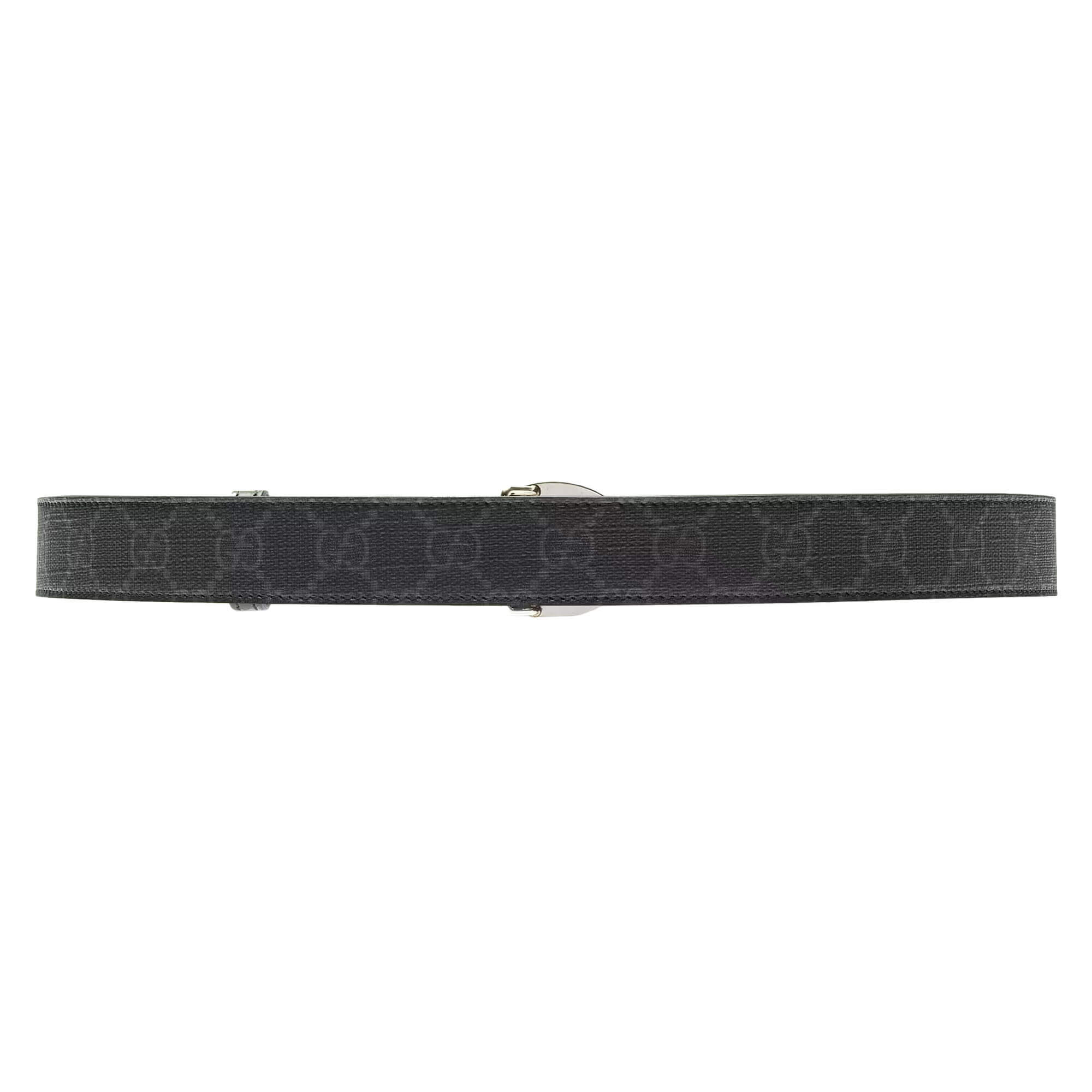 Gucci Belt With Interlocking G Oval Buckle