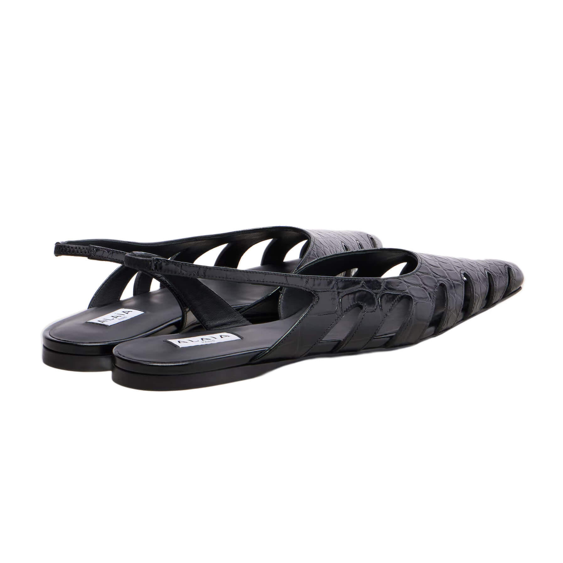 Alaïa Ballet Flats In Leather