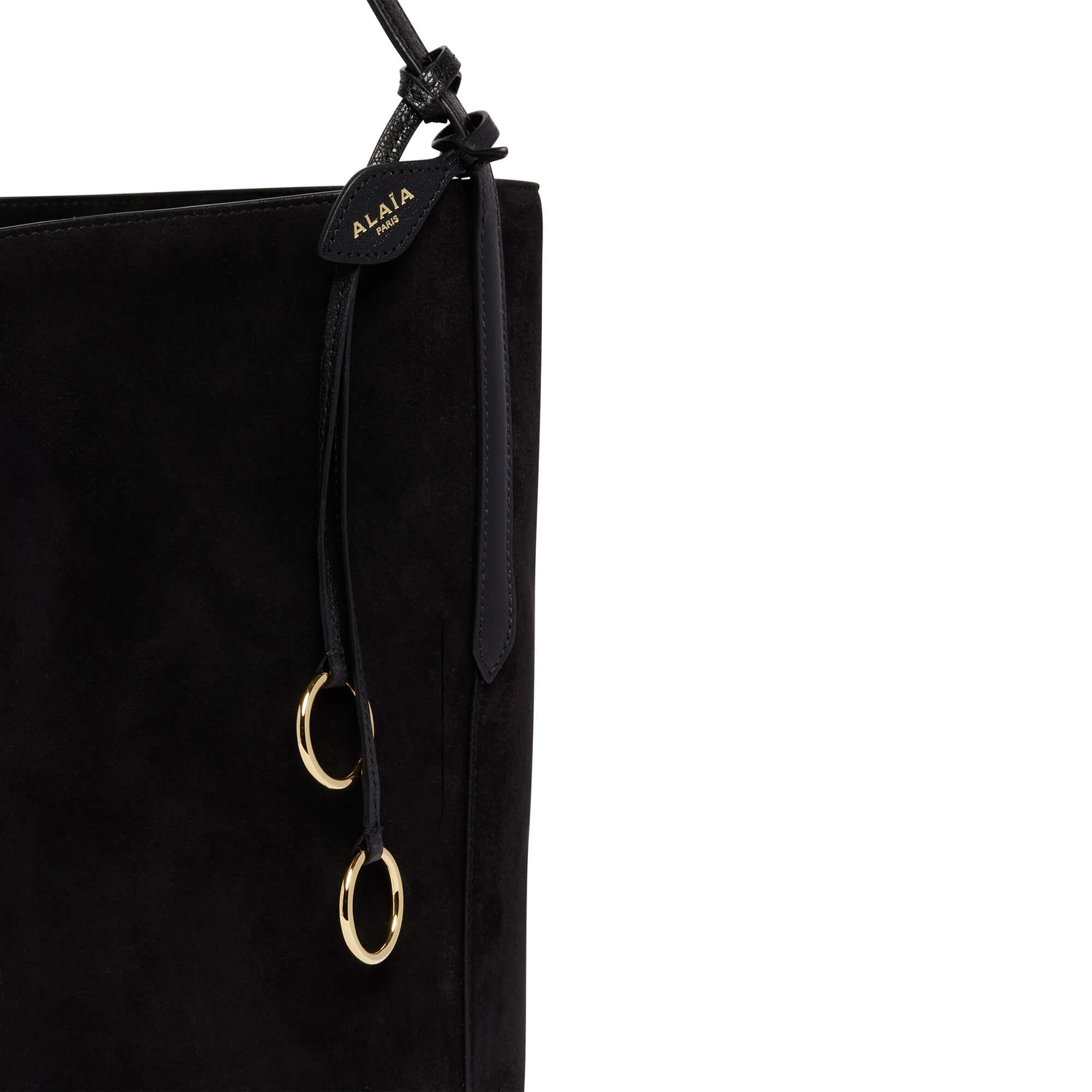 Alaïa Small Suede Bucket Bag