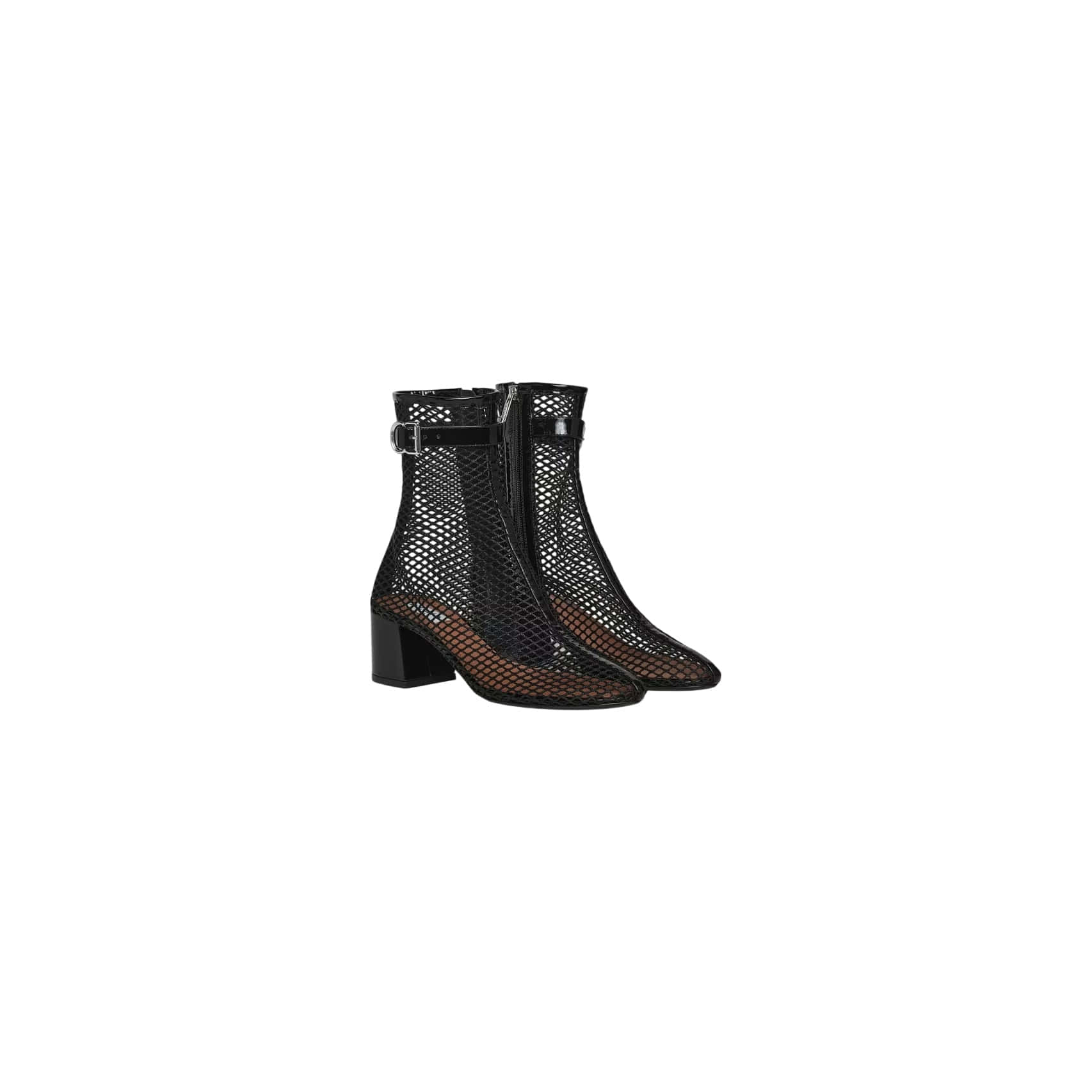 Alaïa Boots 55 In Fishnet