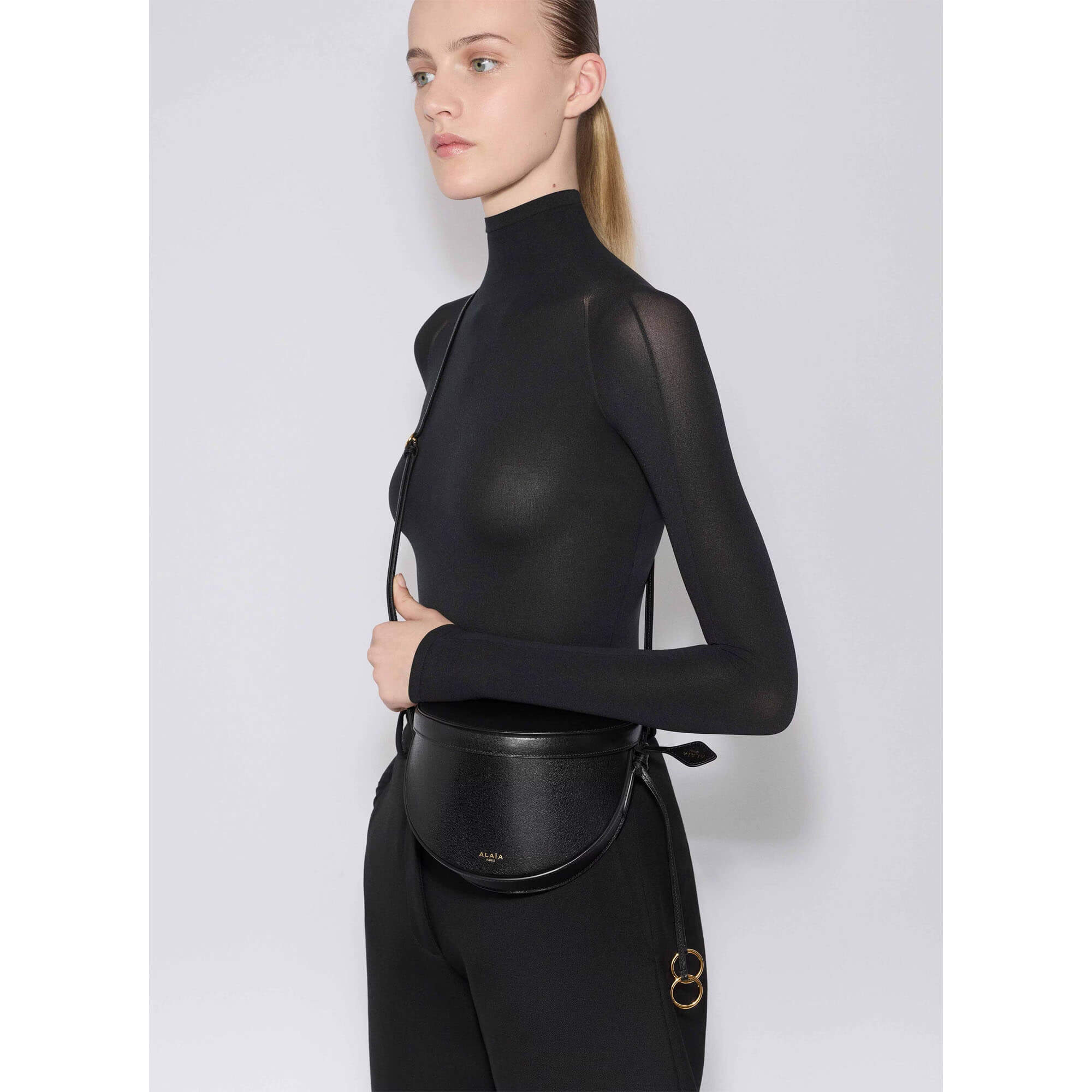 Alaïa Hip Bag In Goatskin
